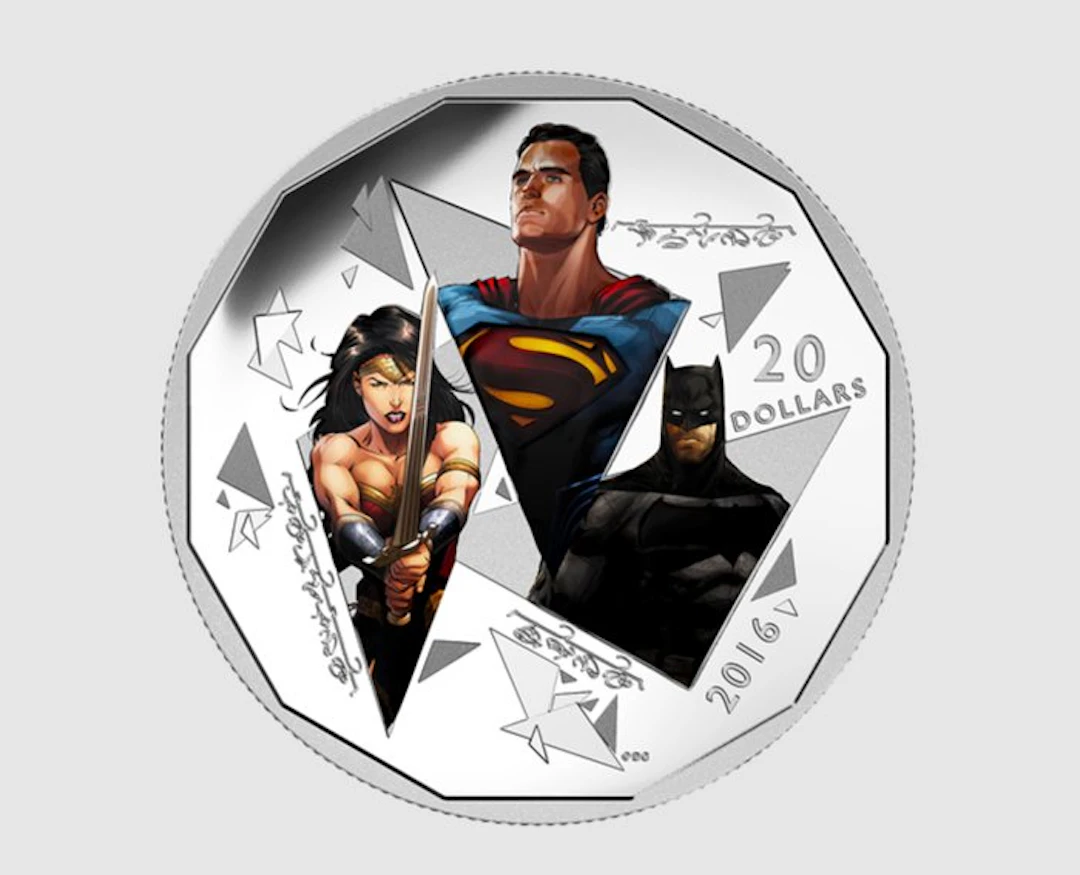 Canada. 20 Dollars 2016 - Batman v Superman: Dawn of...