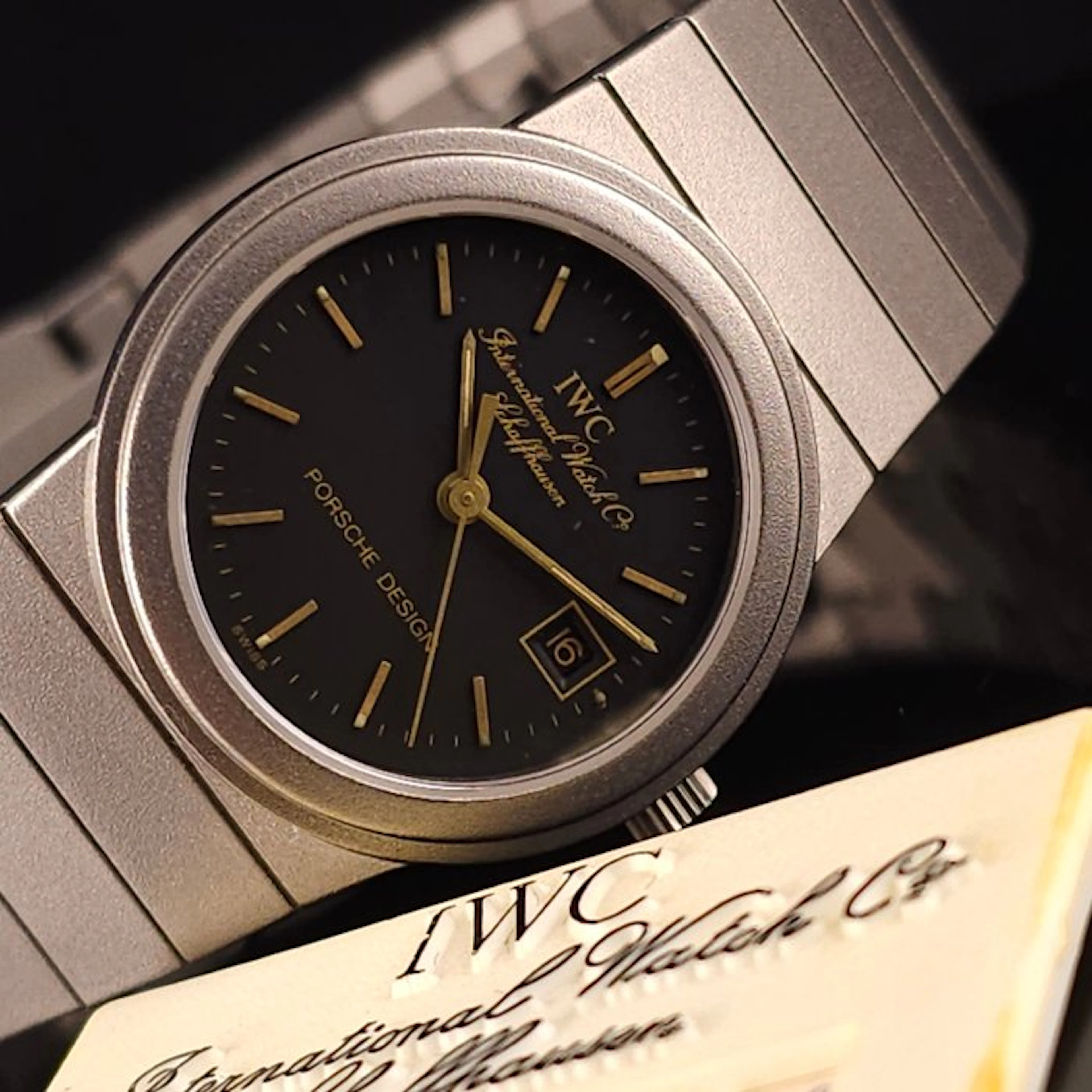 IWC - Porsche Design - NOS - Titanium - With Tag - 4517 - Women - 1990-1999