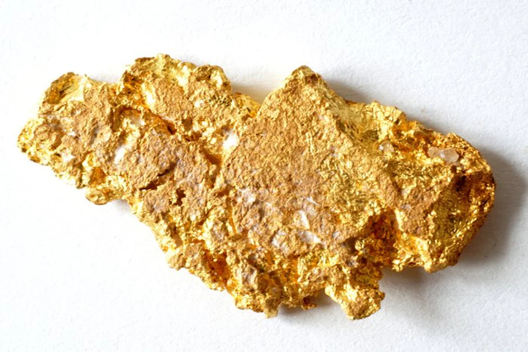 Gold Native gold nugget from Suriname or French Guiana