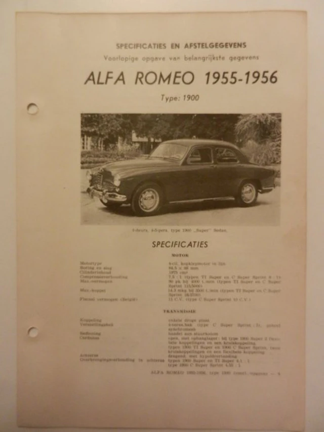 Book - Alfa Romeo - 20 x ALFA ROMEO Olyslager Technische Handboeken 1955 - 1996