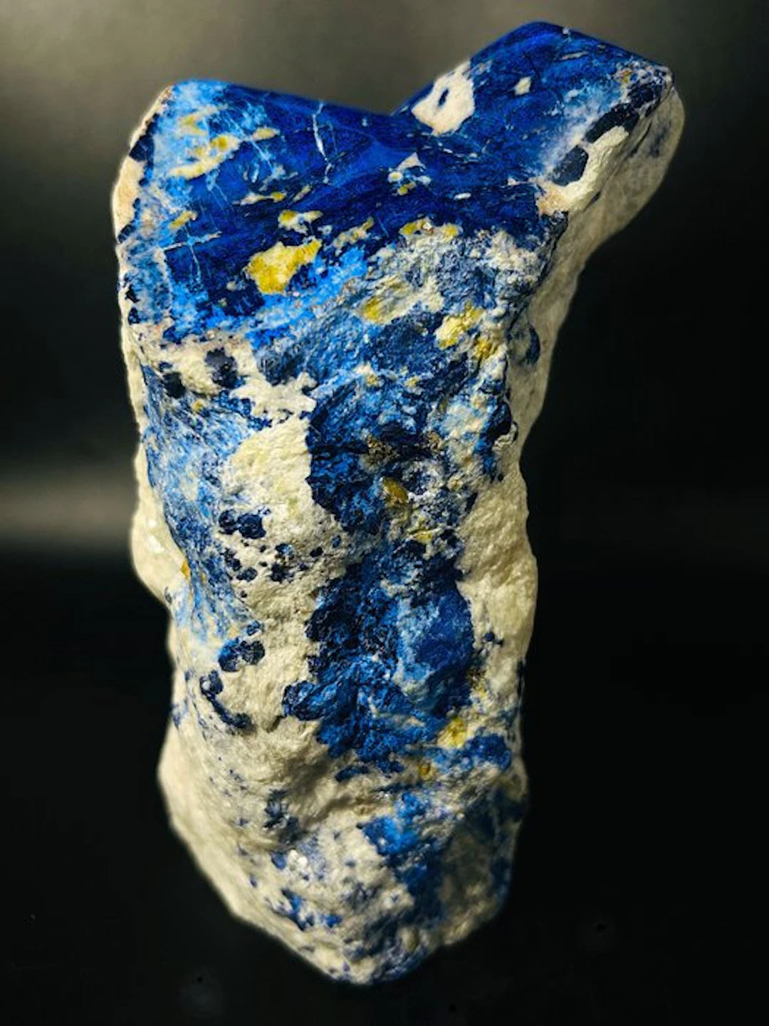 Rare Mineral Specimen – Lapis Lazuli Crystals Embedded in...