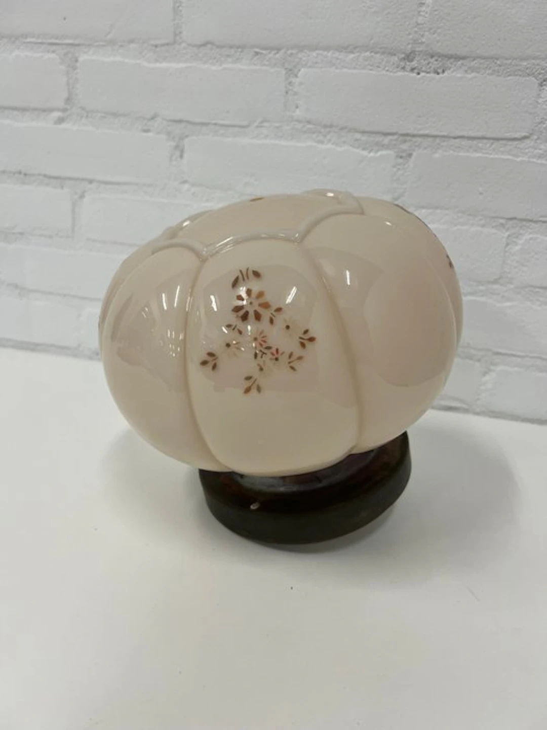 Ceiling lamp - ceiling lamp - Glass, Metal - Retro Vintage Ceiling Lamp