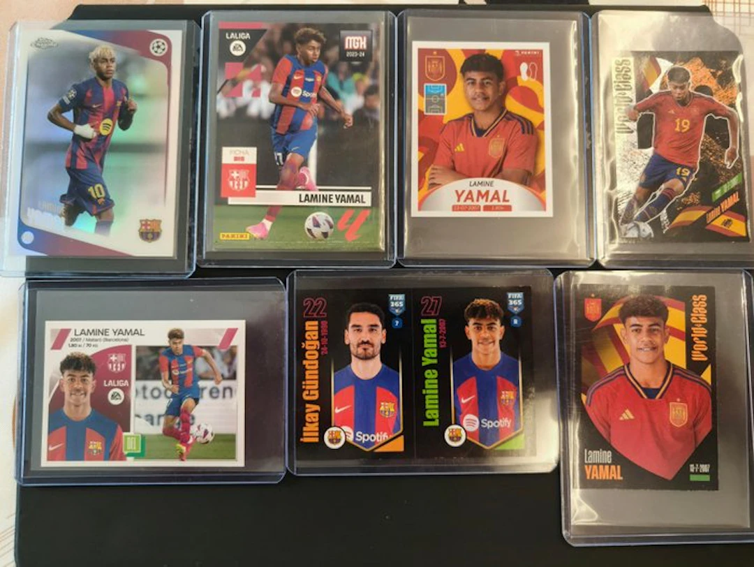 Panini - Lamine Yamal Rookie #108 Bis + 6 card - 7 Card - Good (GD)