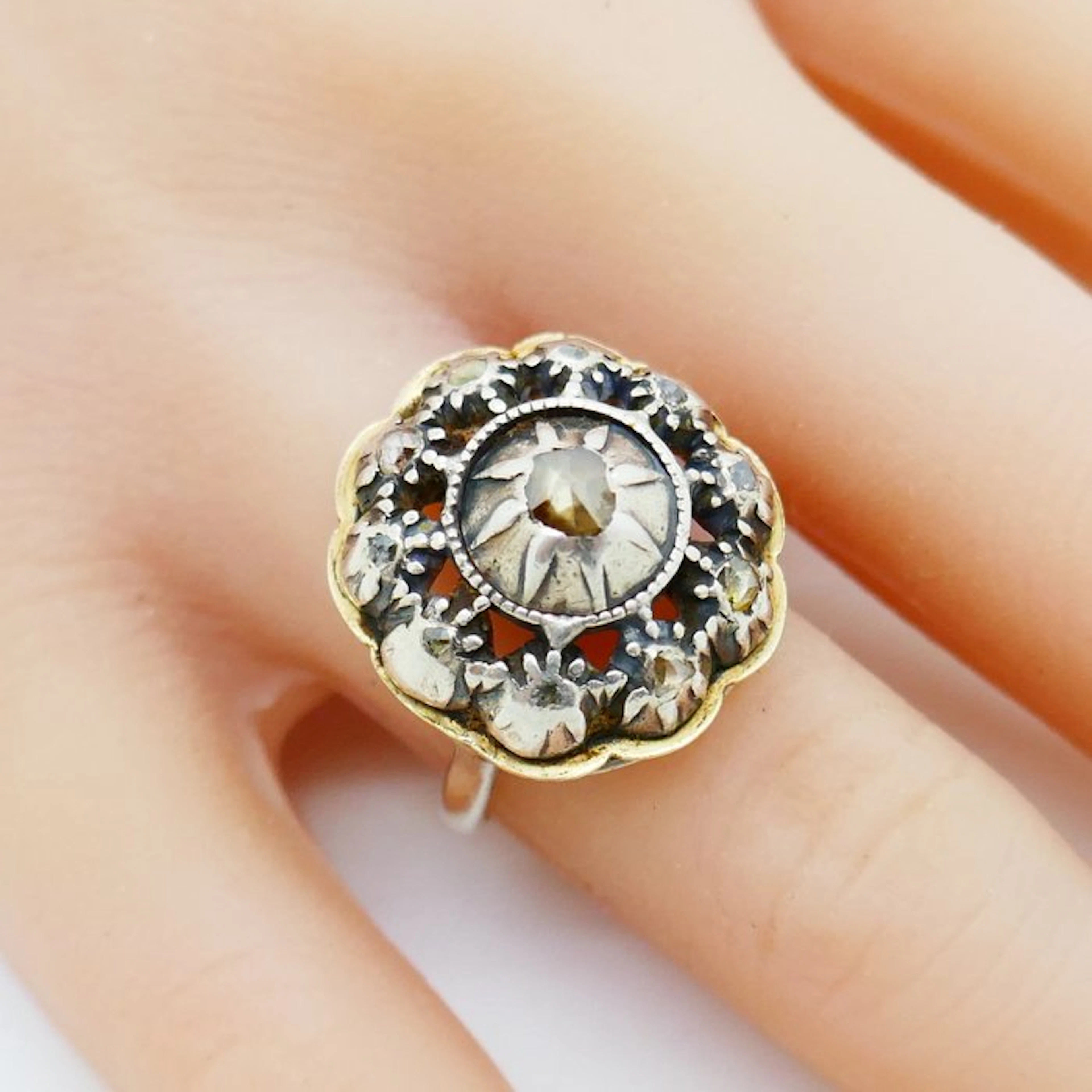No reserve price - Ring - 14 kt