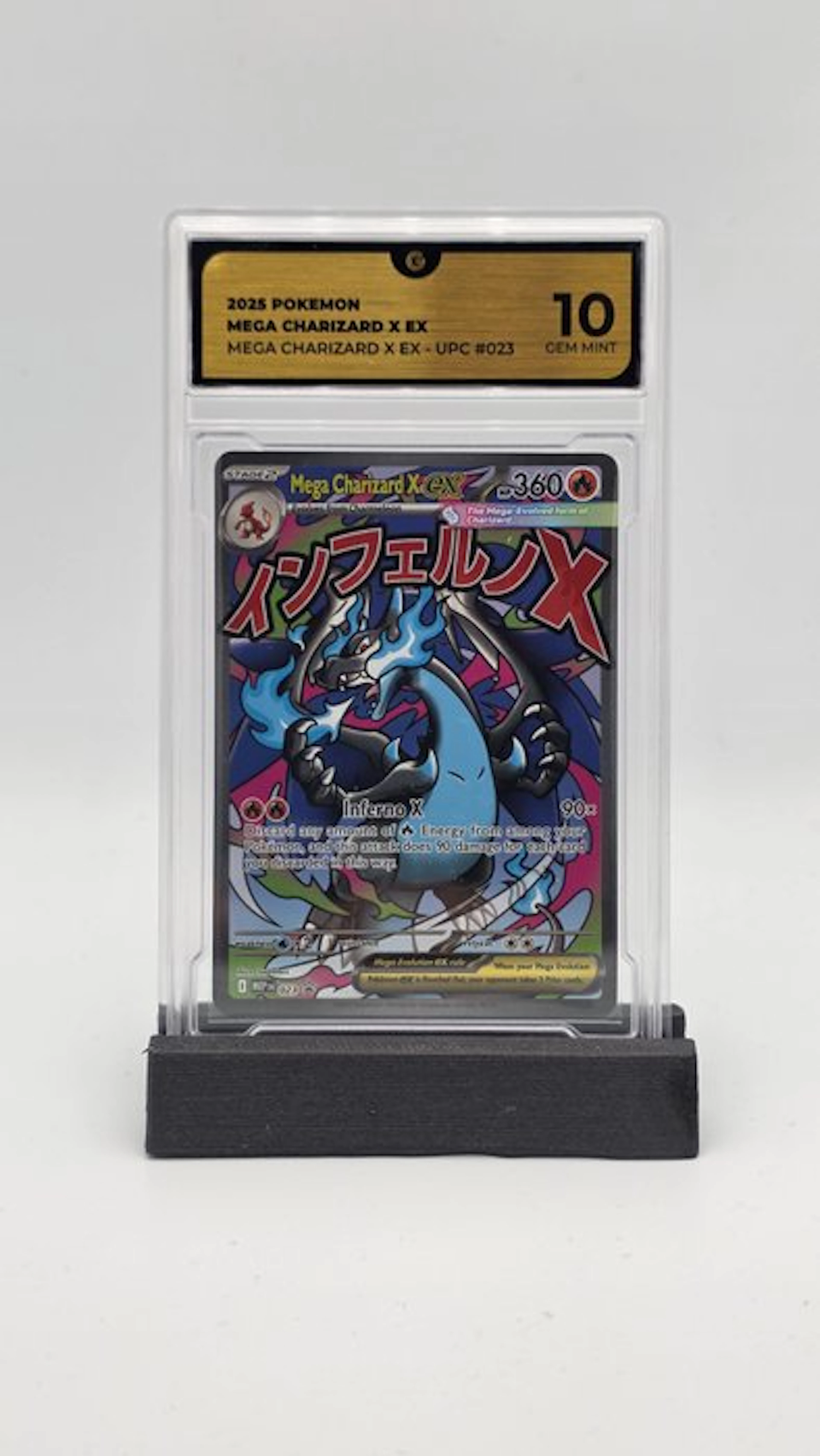 Pokémon - 1 Graded card - Mega Charizard X #023 Full art