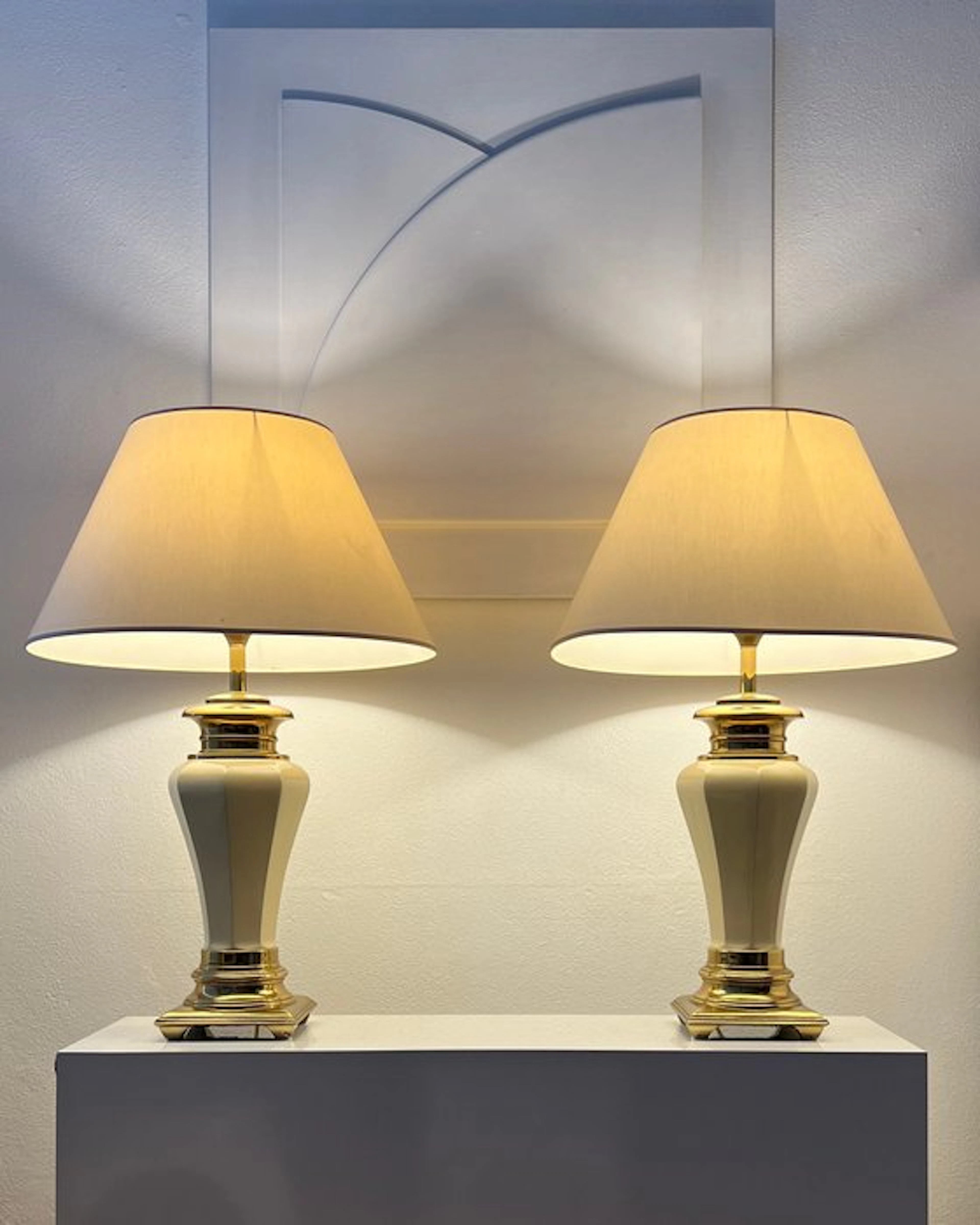 Kullmann Lampen - Table lamp (2) - Beautiful set of chic...
