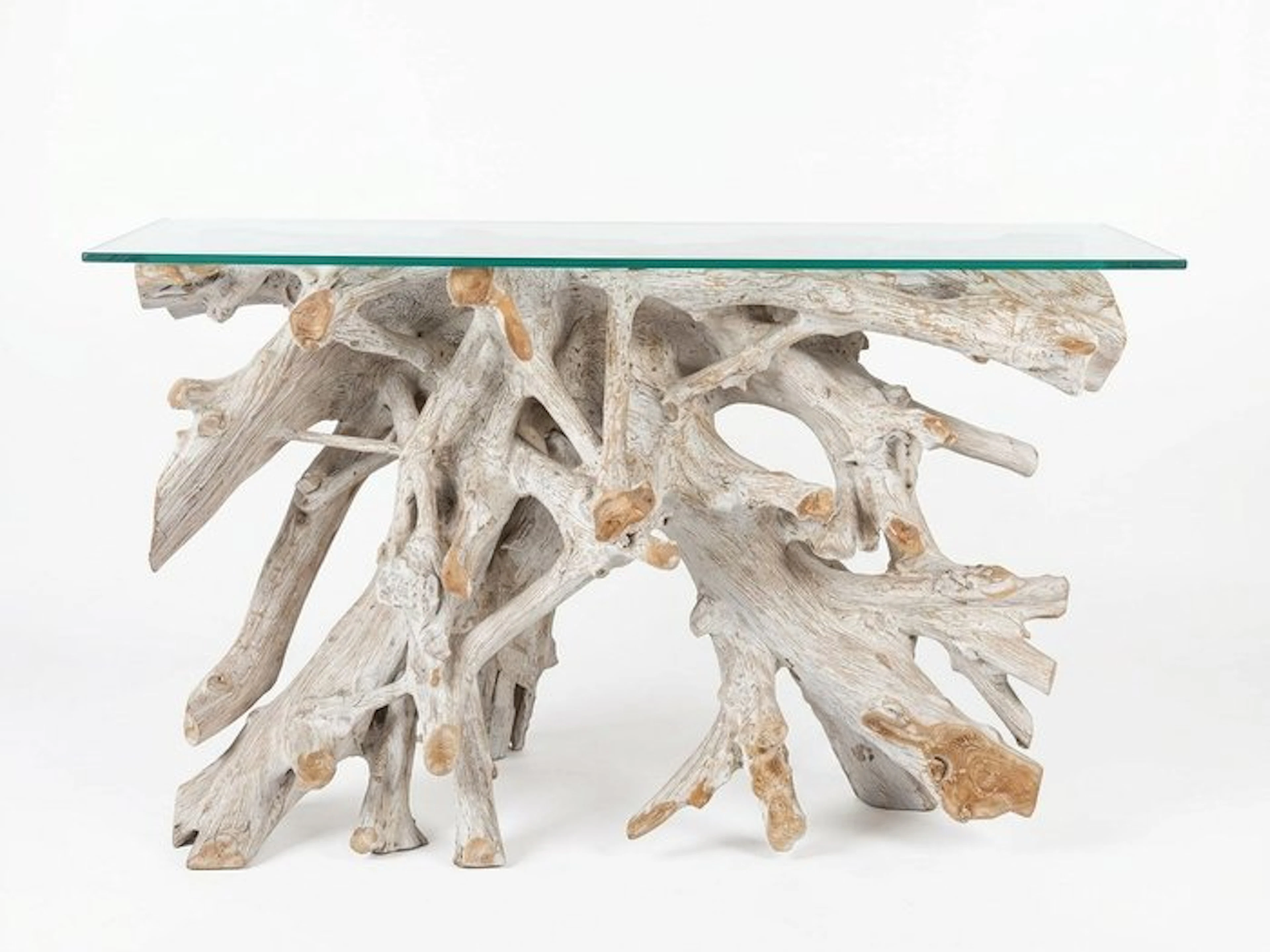 Console table - Teak - Massive Teak Root