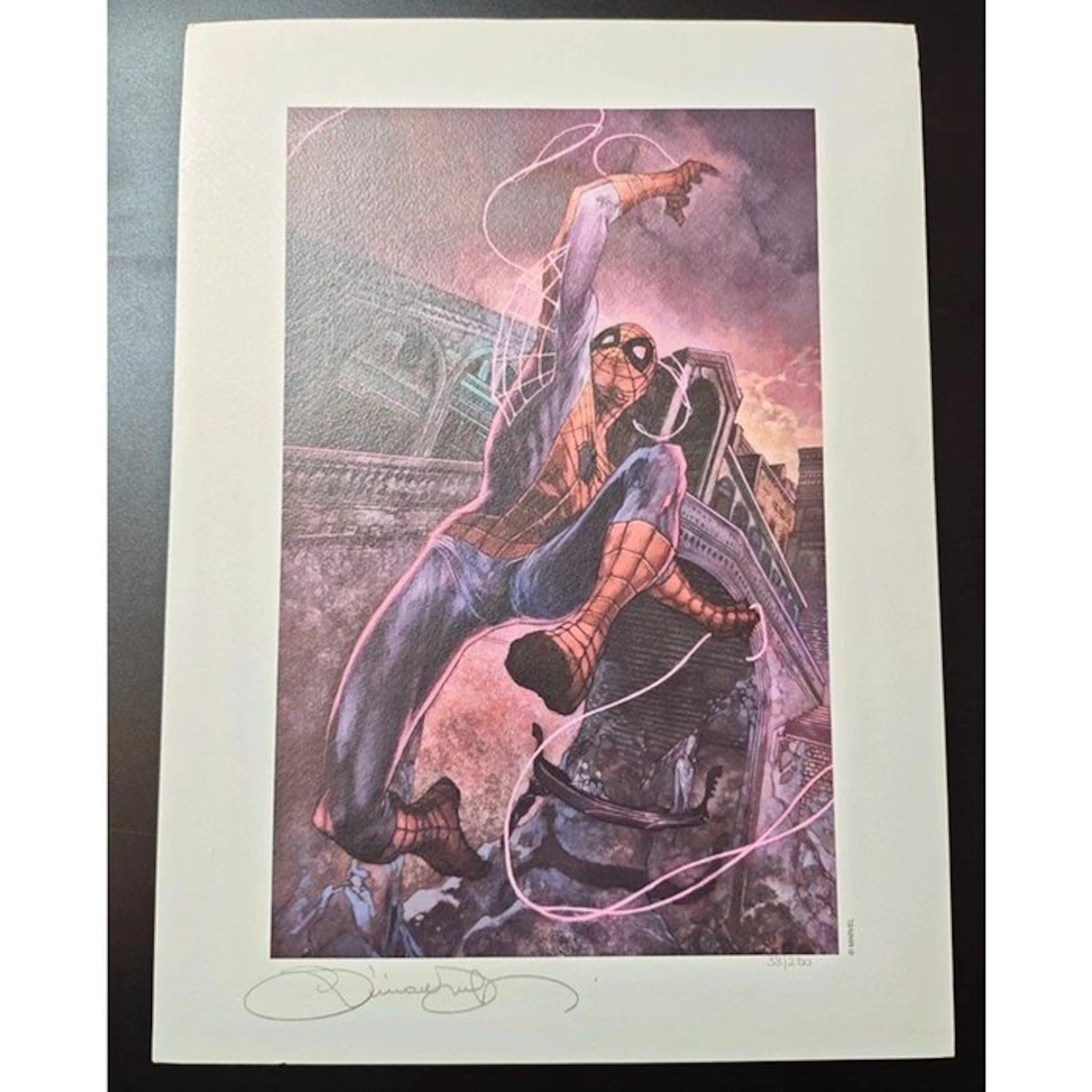 Simone Bianchi - Spider-Man Autografato Limitato 250 copie
