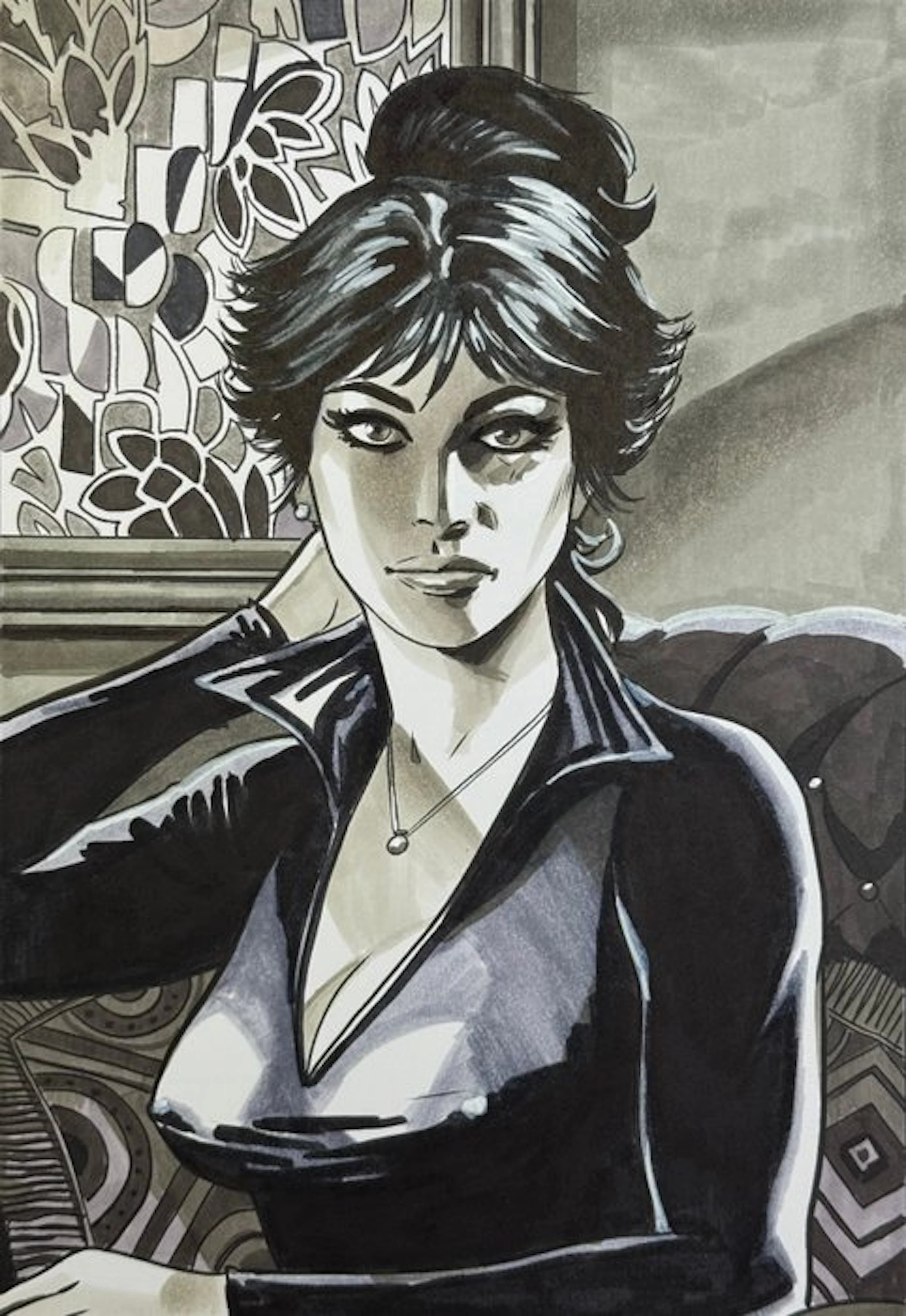 Candita, Giuseppe - 1 Original drawing - Modesty Blaise...