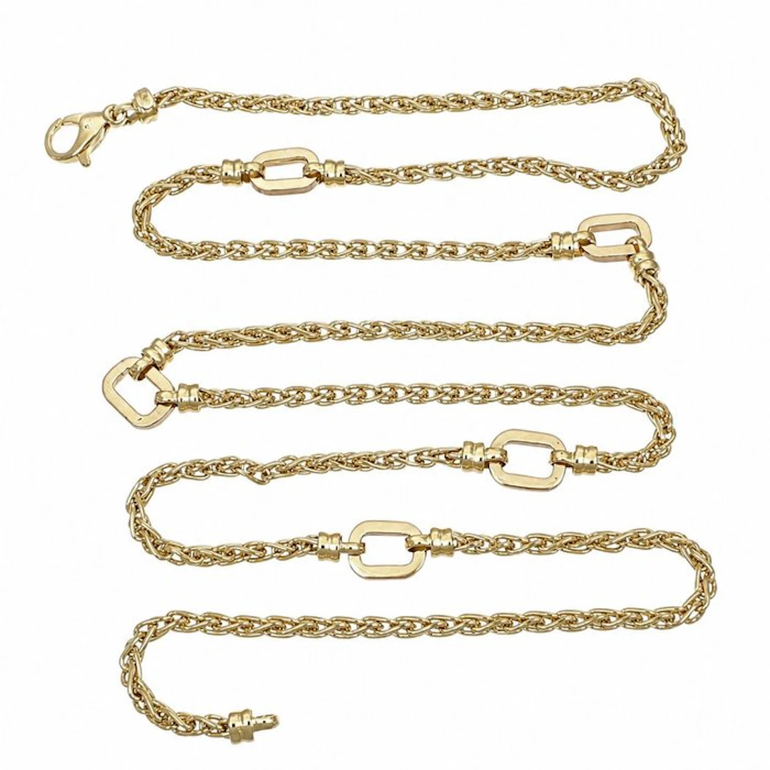 Necklace - 18 kt. Yellow gold - Made in Italy - Handmade