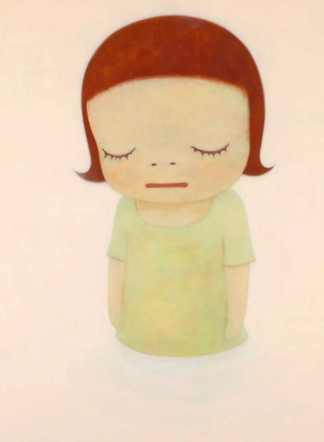 Yoshitomo Nara (1959) - In The Milky Lake Thinking One
