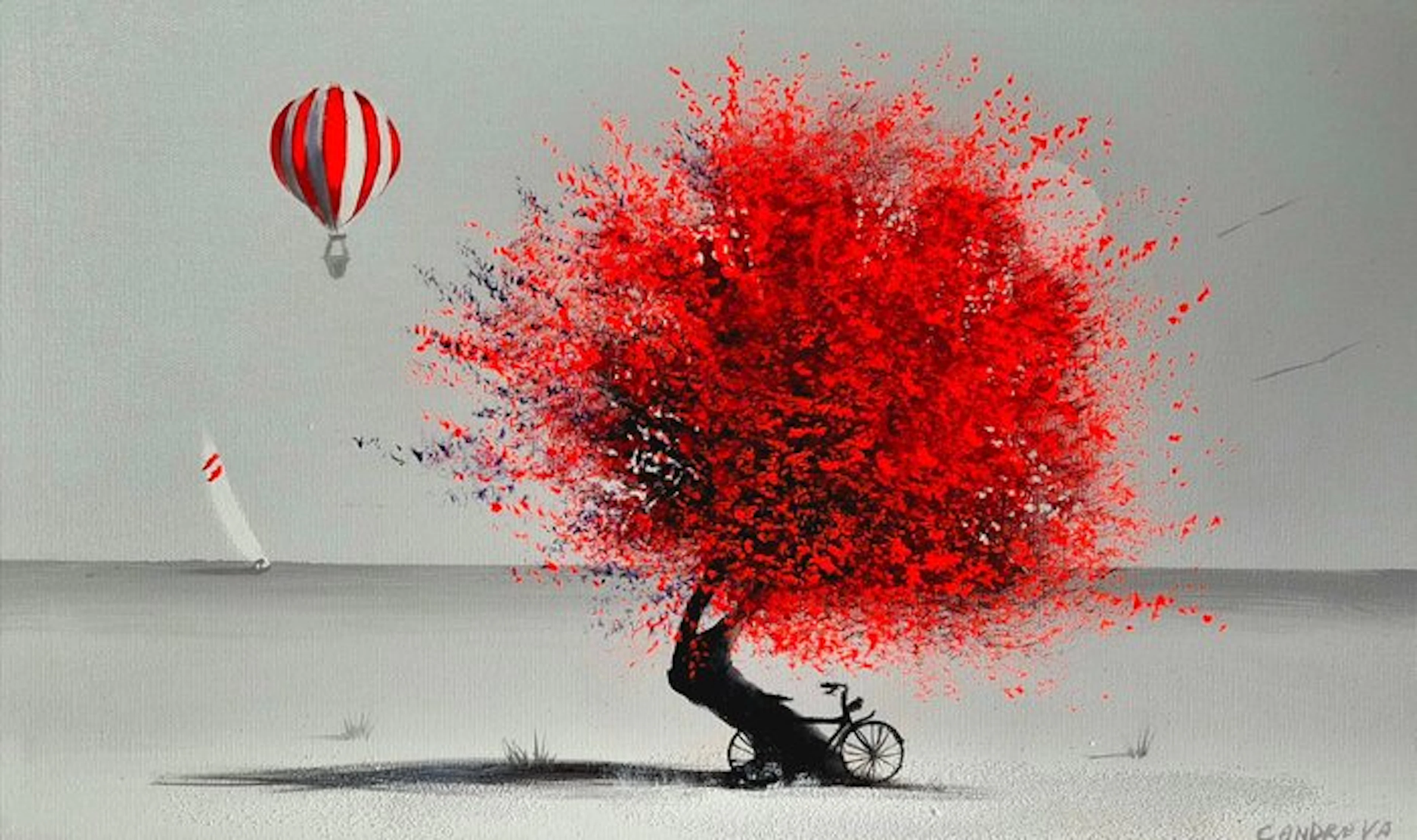 A. Candreva (XX-XXI) - Il rosso dei sogni in viaggio