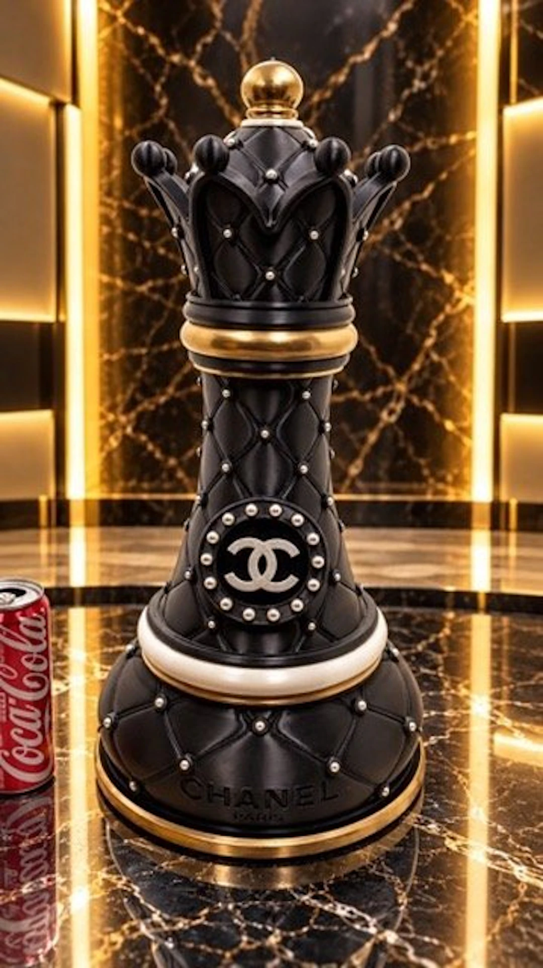 Art Stray-Nos - CHANEL – The Black Queen | Royal Couture XXL
