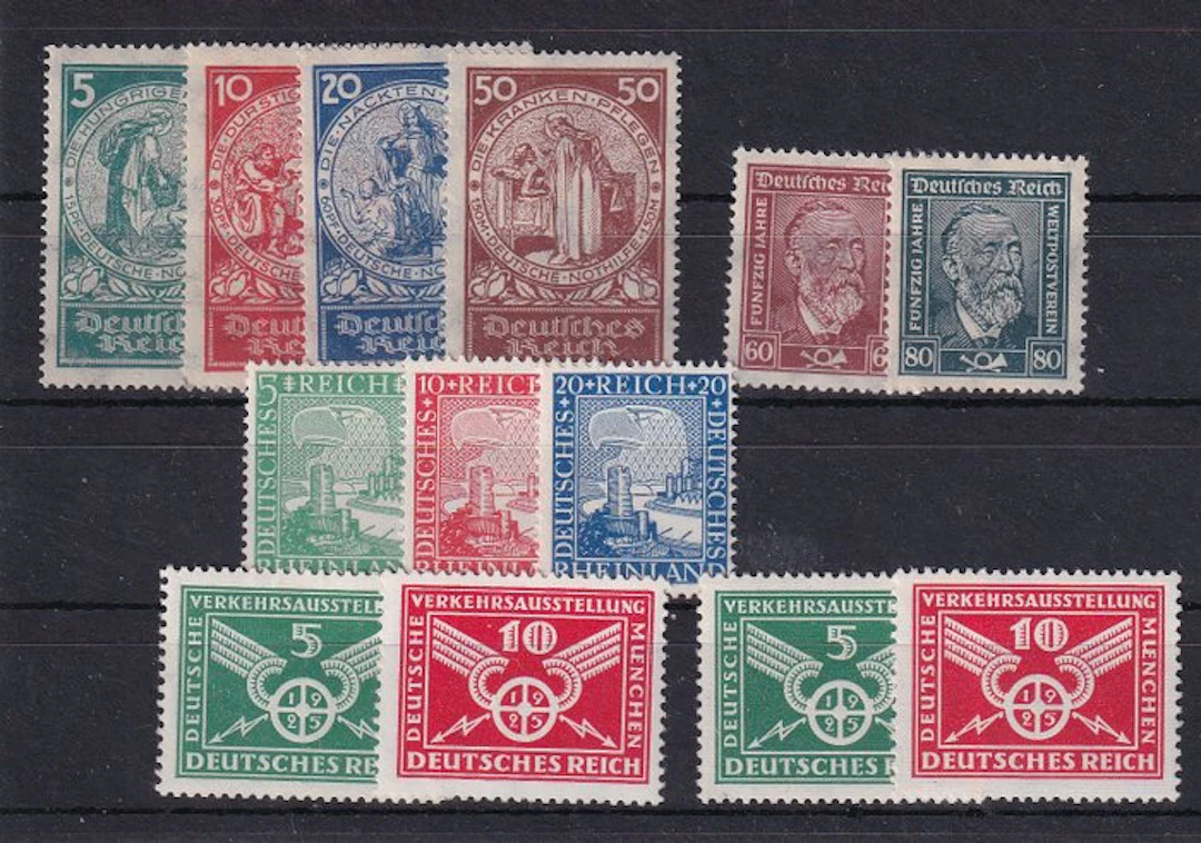 German Empire 1924/1925 - Composition