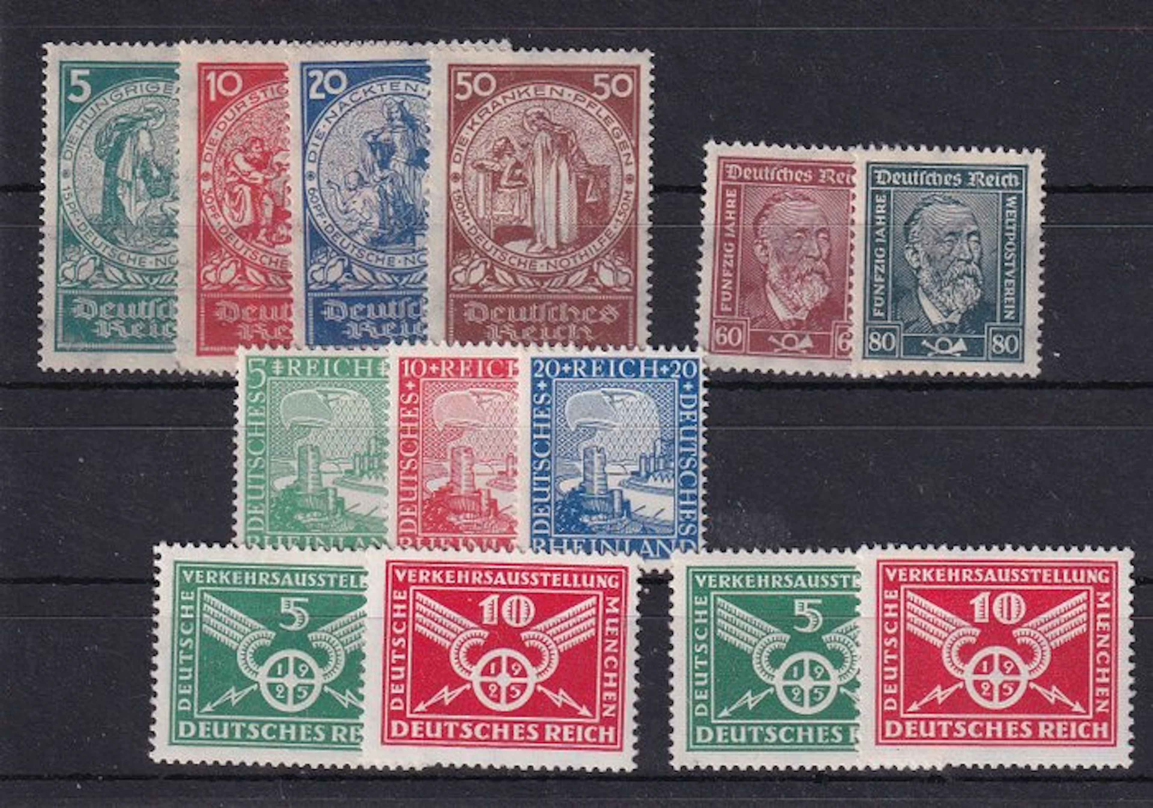 German Empire 1924/1925 - Composition