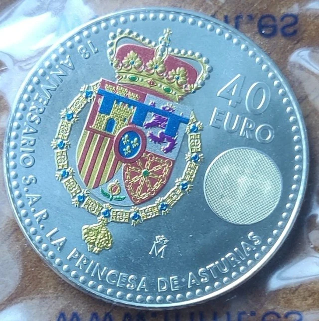 Spain. 40 Euro 2023 "Princesa Leonor" (No reserve price)