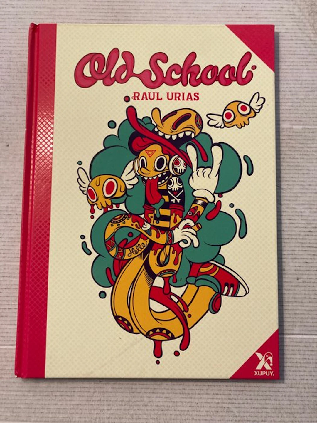 Old School Hardcover Artbook by Raul Urias - No Reserve...