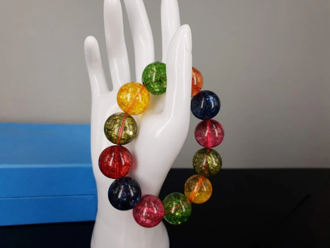 Tourmaline Gemstone Length: 18 cm / Free Shipping - Bracelet