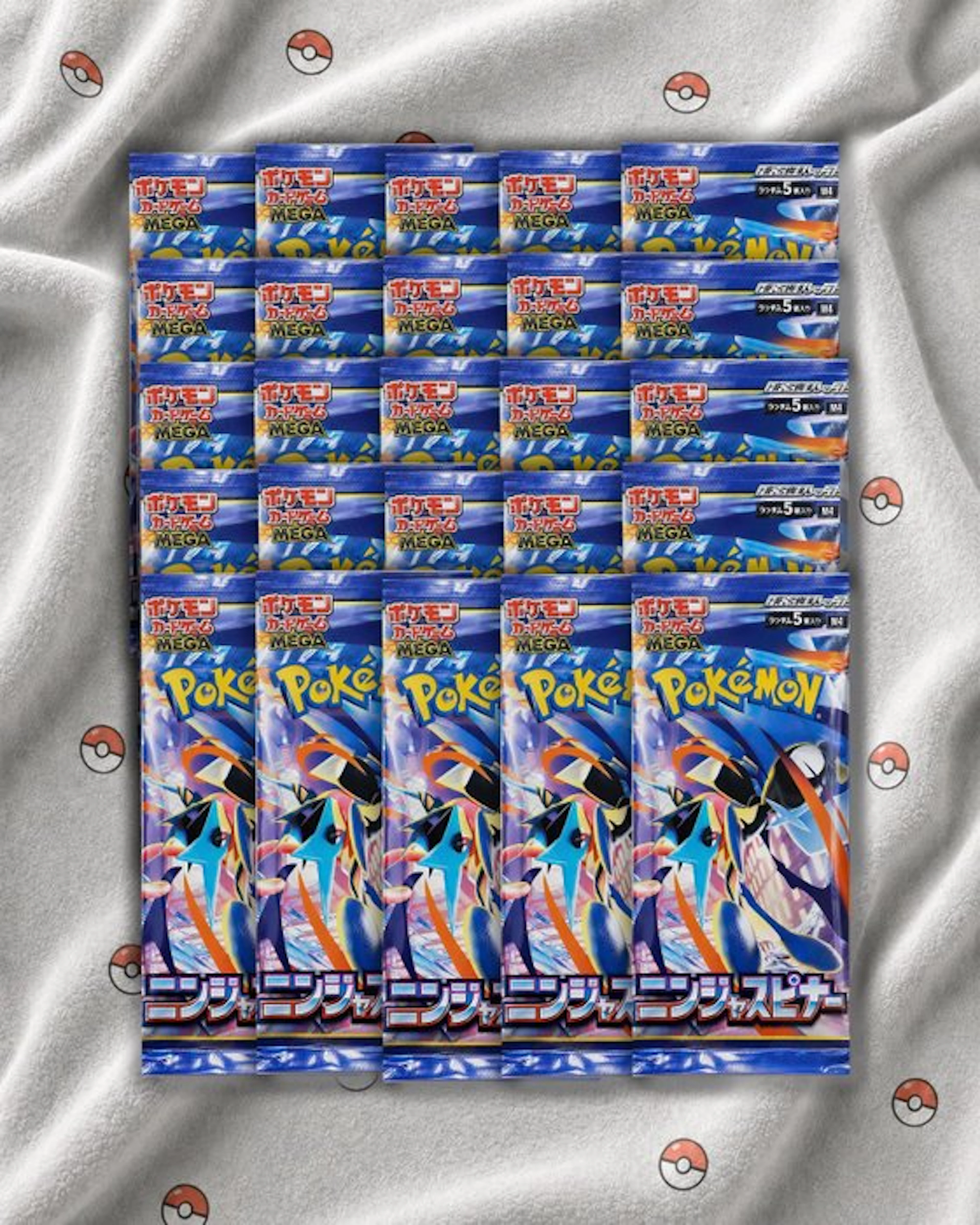 Pokémon - 25 Box - Pokémon TCG MEGA - Ninja Spinner...