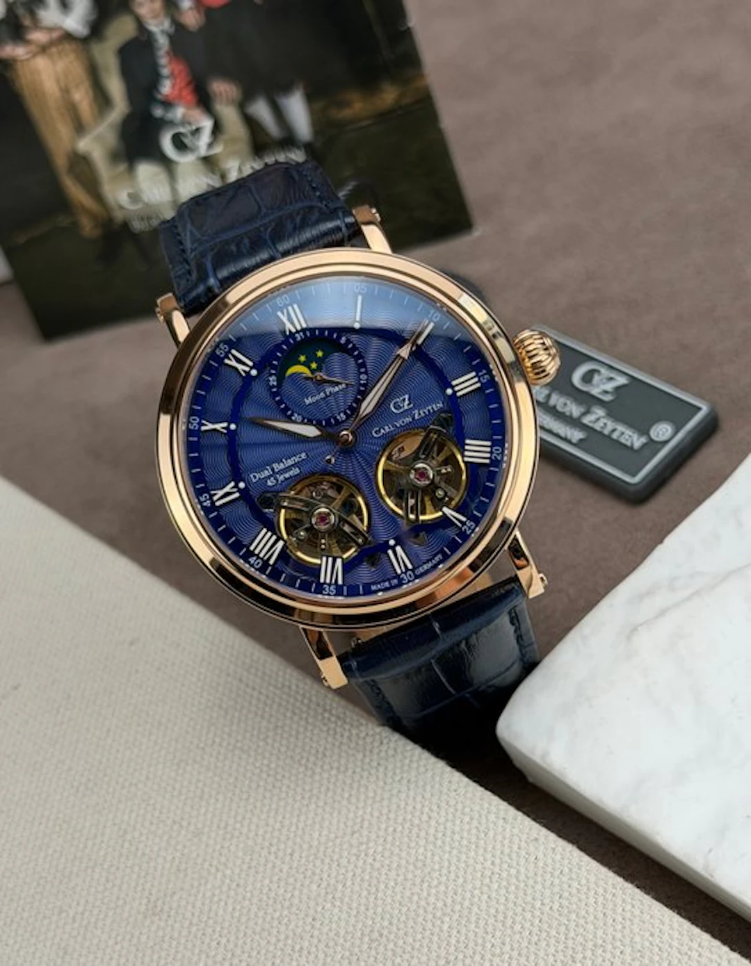 Carl von Zeyten - Murg Moonphase Automatic - CVZ0054RBSR - Men - 2020-2025
