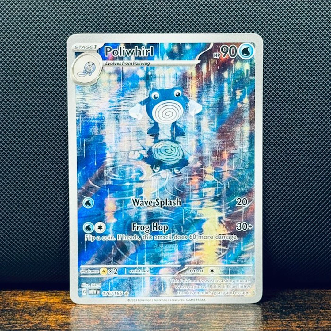 Pokémon Card - Poliwhirl 176 - Pokémon