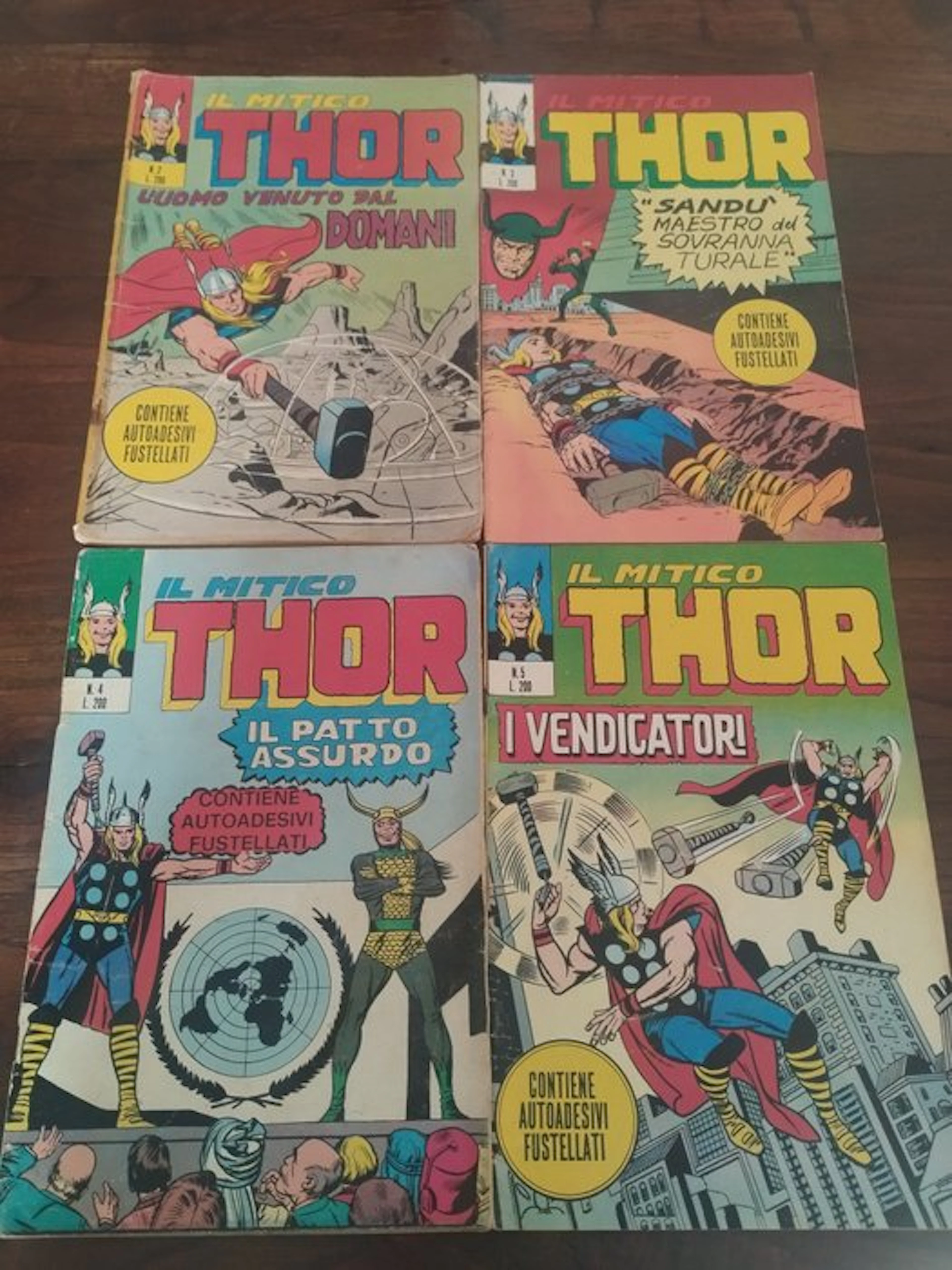 Thor, The Mighty Thor 2/5 - Lotto di fumetti Marvel/Corno...