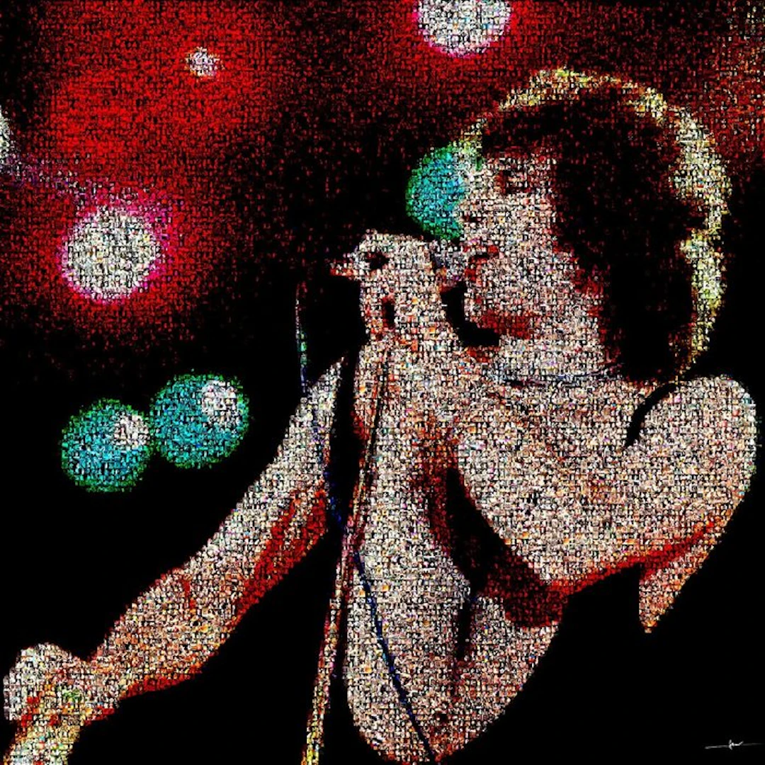 David Law - Crypto Freddy Mercury Queen II _ Format XL 60x60