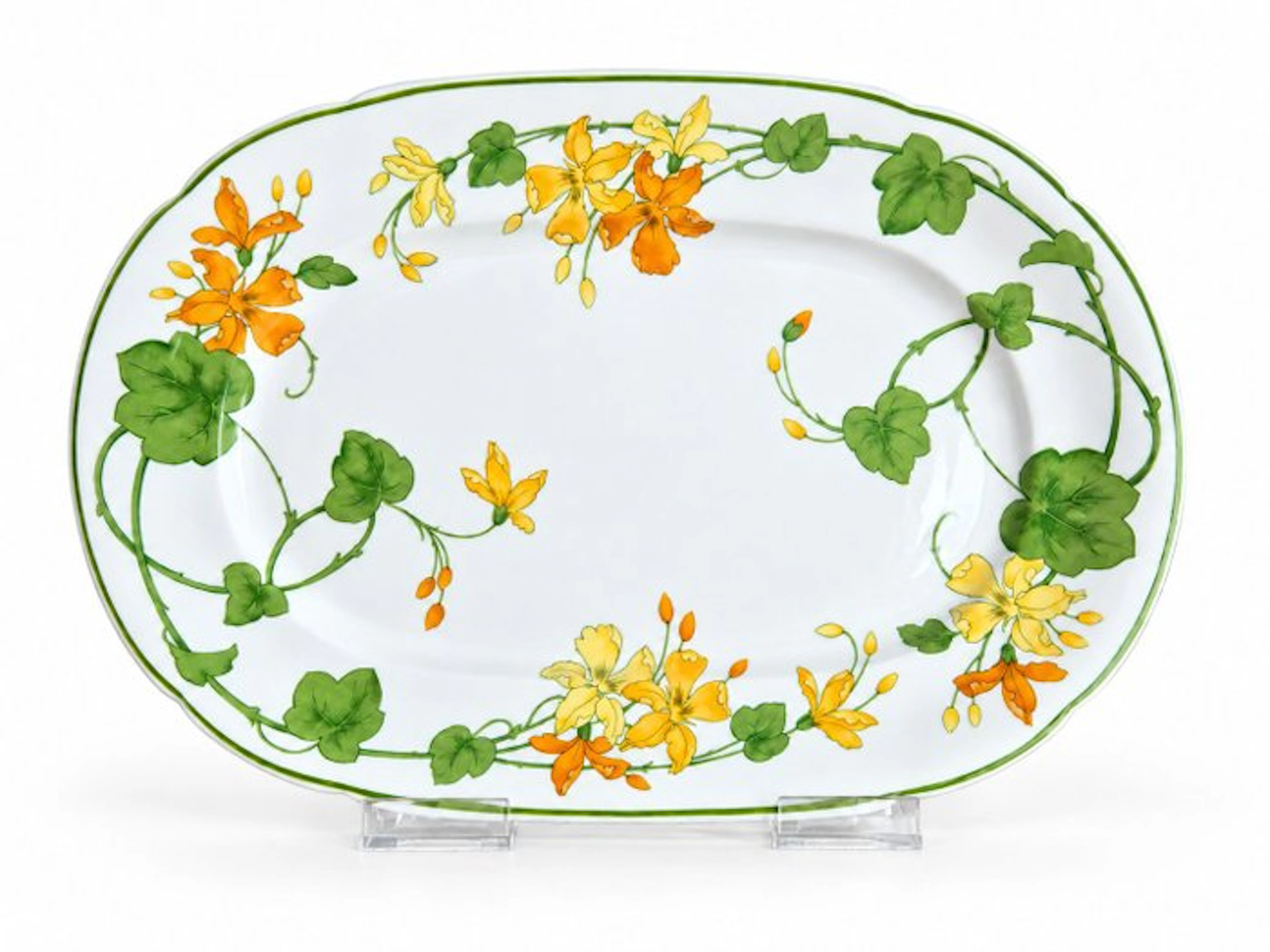 Villeroy & Boch - Platter - Geranium - Ceramic - Meat platter, 40 x 27 cm