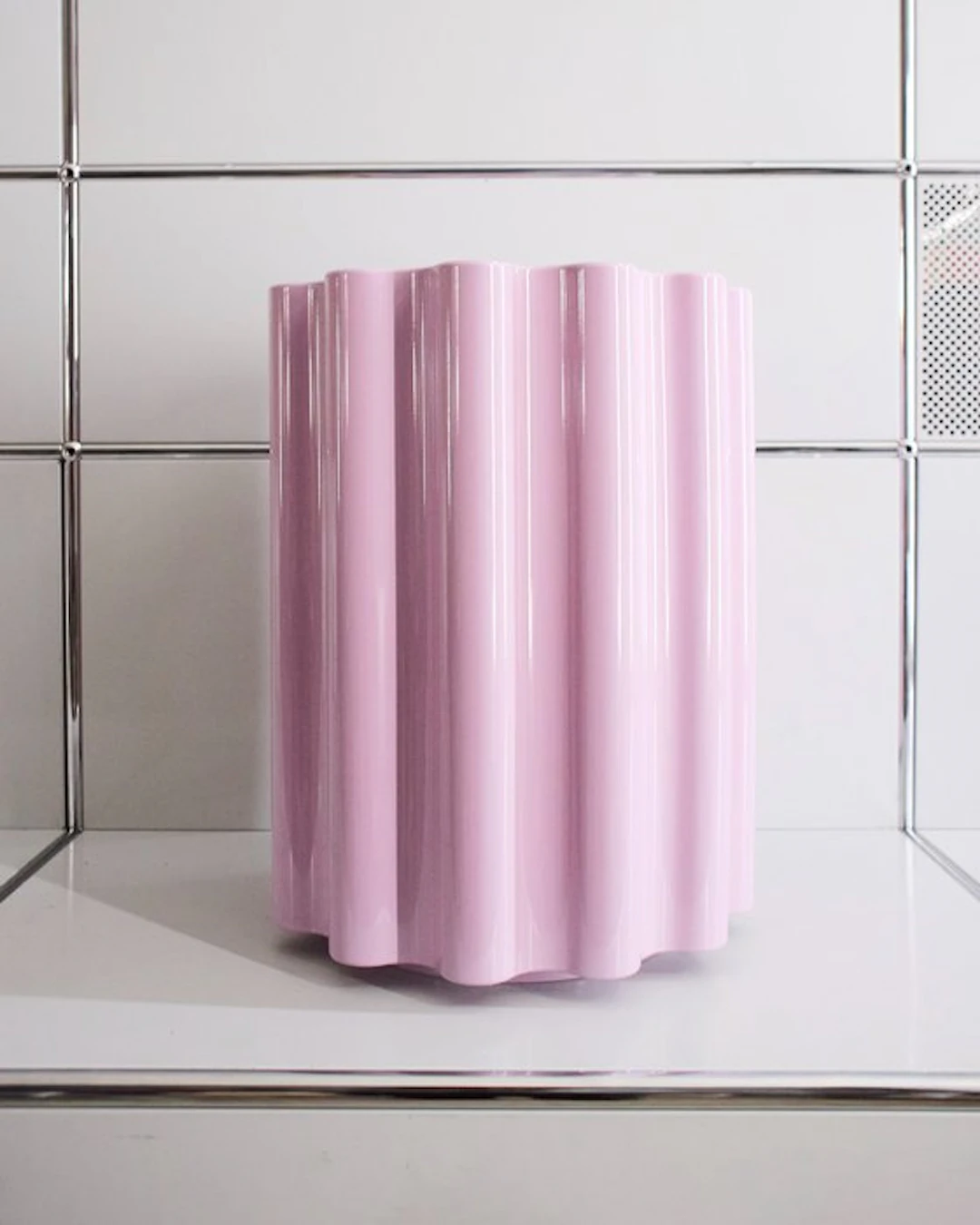 Kartell - Ettore Sottsass - Stool - Colonna Pink - Plastic