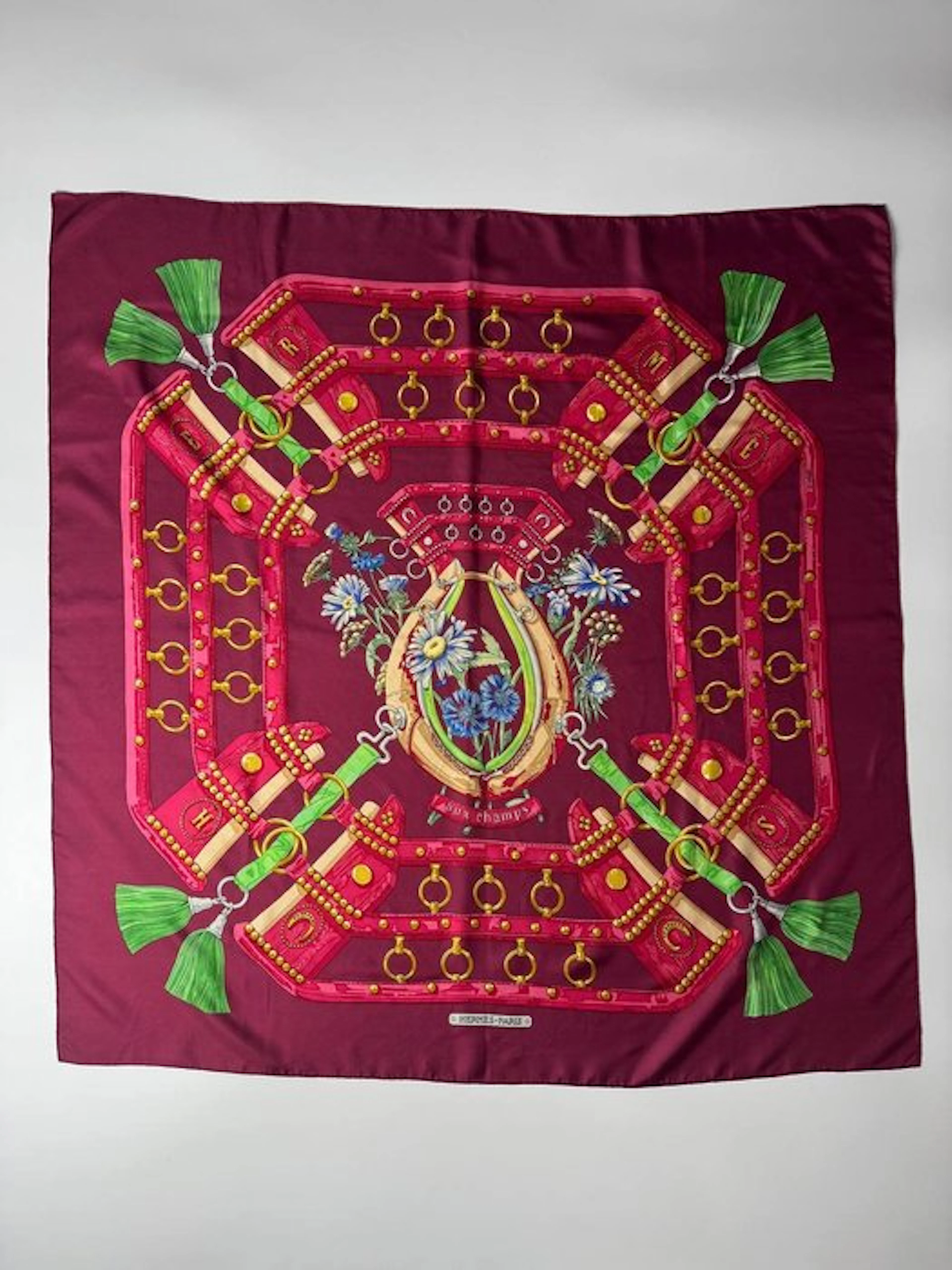 Hermès - aux champs - Scarf
