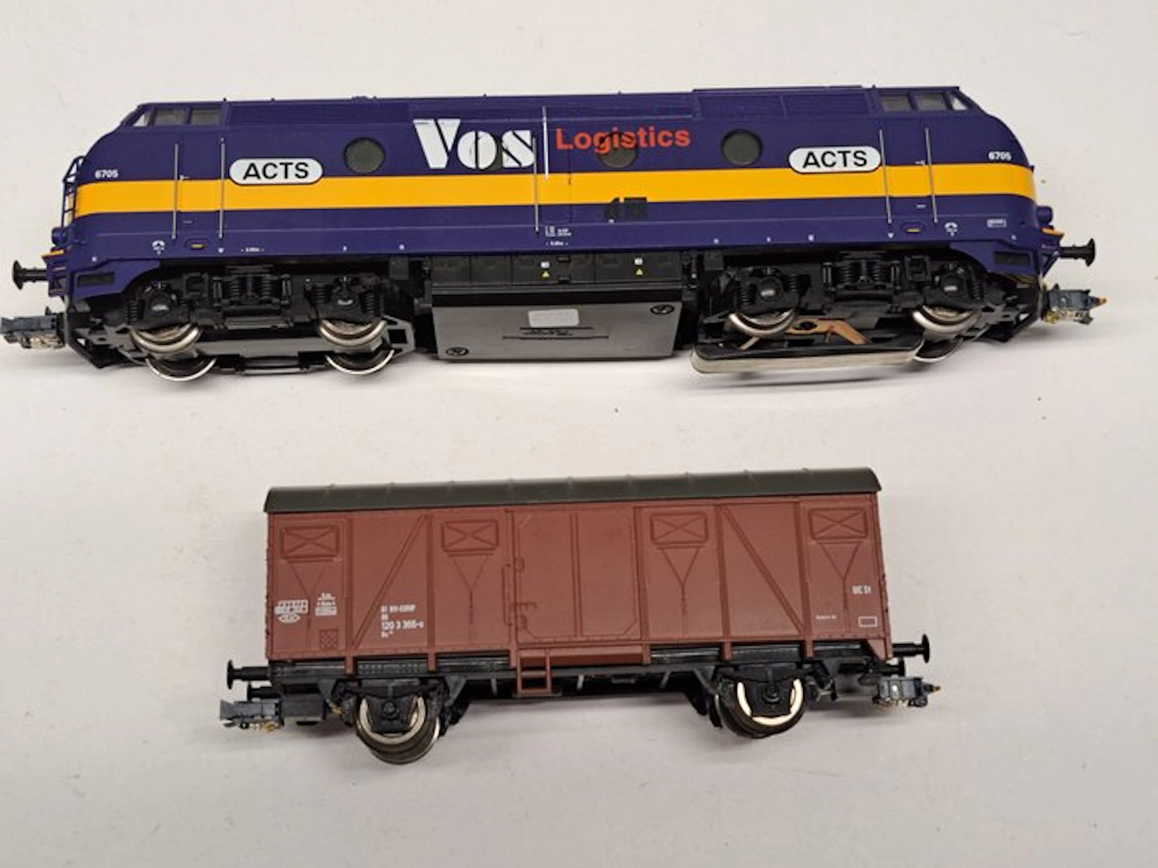 Roco H0 - 68776 - Diesel locomotive (2) - HLD 62 from the...