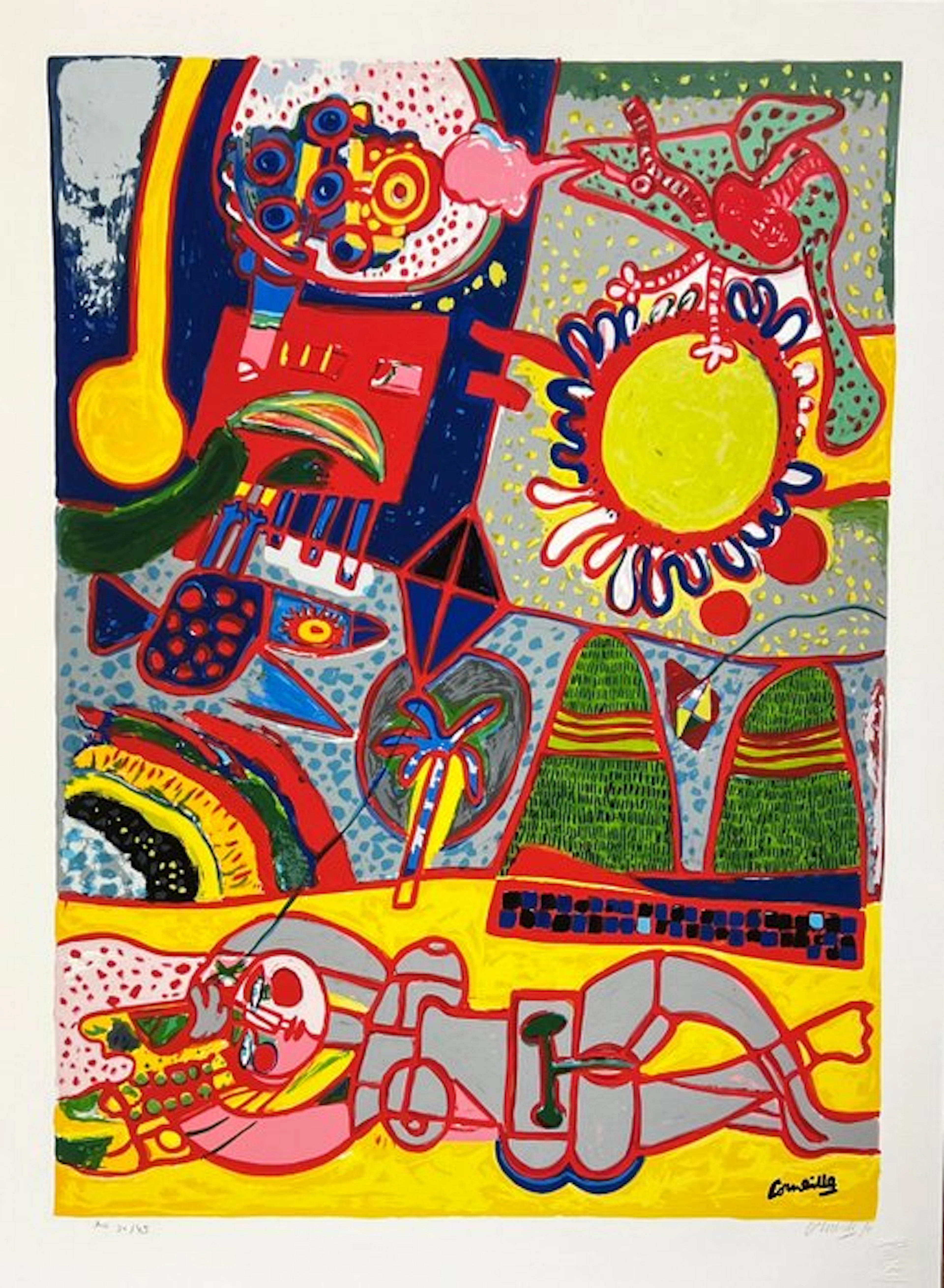 Corneille (1922-2010) - Féérie Brésilienne