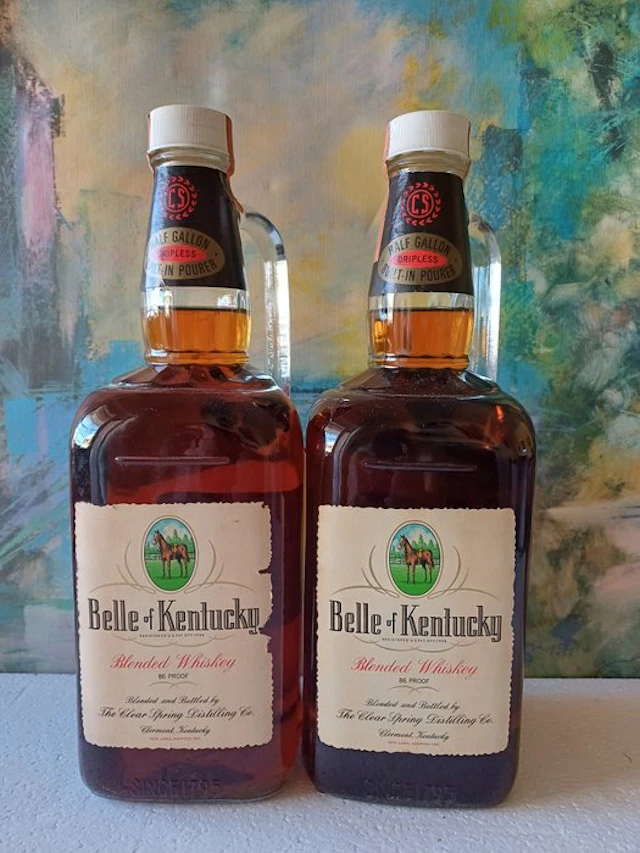 Belle of Kentucky - Blended Whiskey - 86 Proof - Half Gallon - b