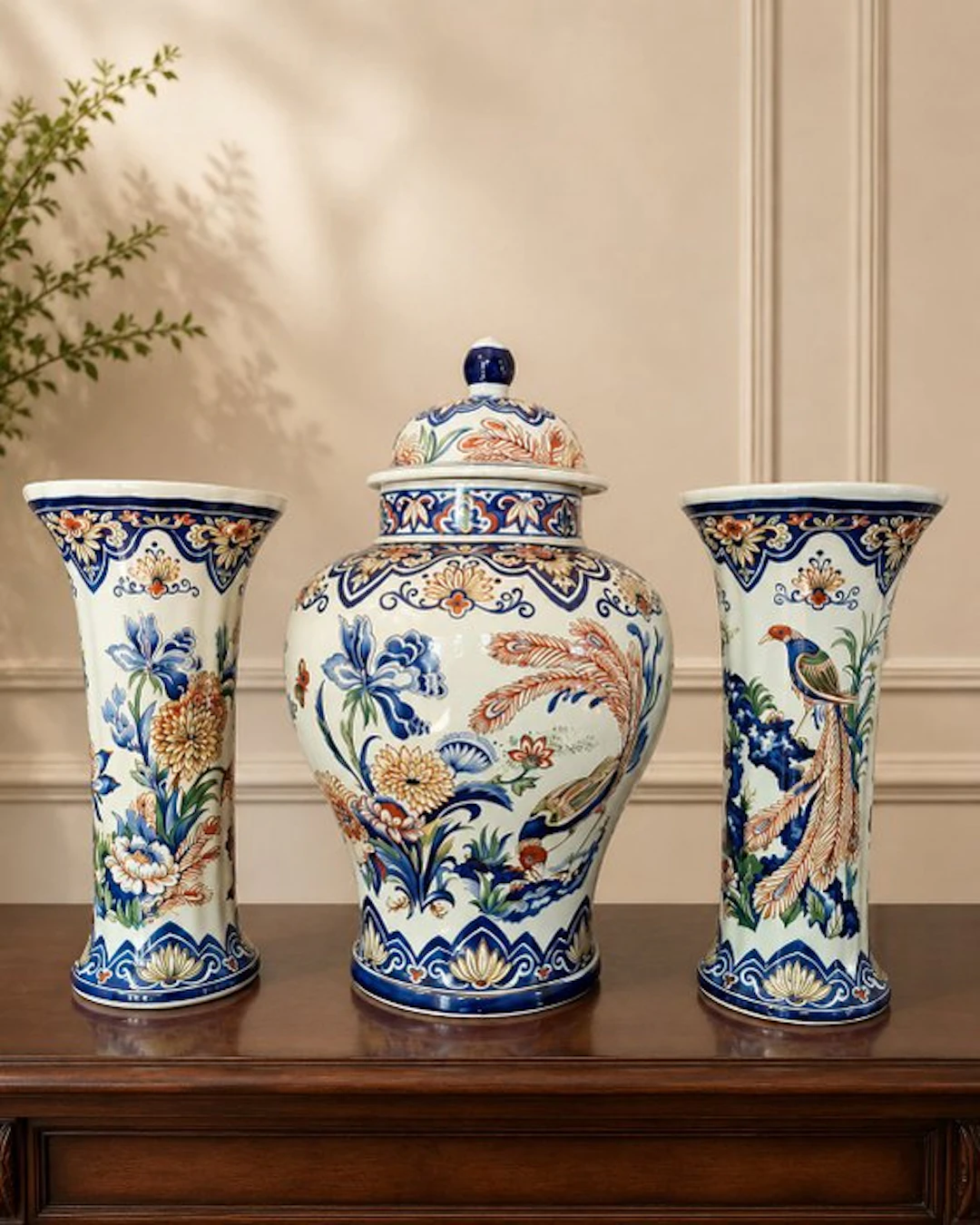 Boch Frères - Vase (3) - Earthenware