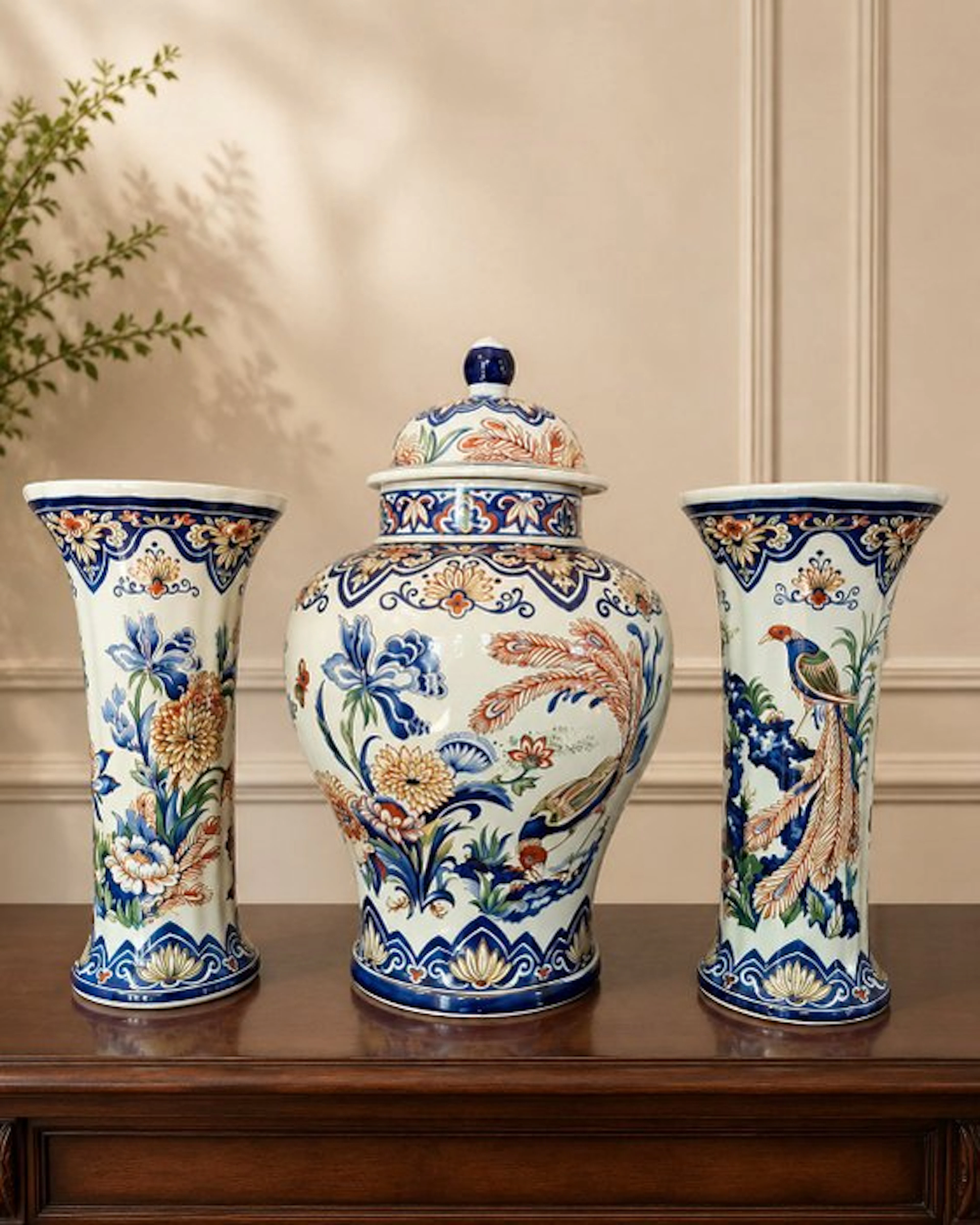 Boch Frères - Vase (3) - Earthenware