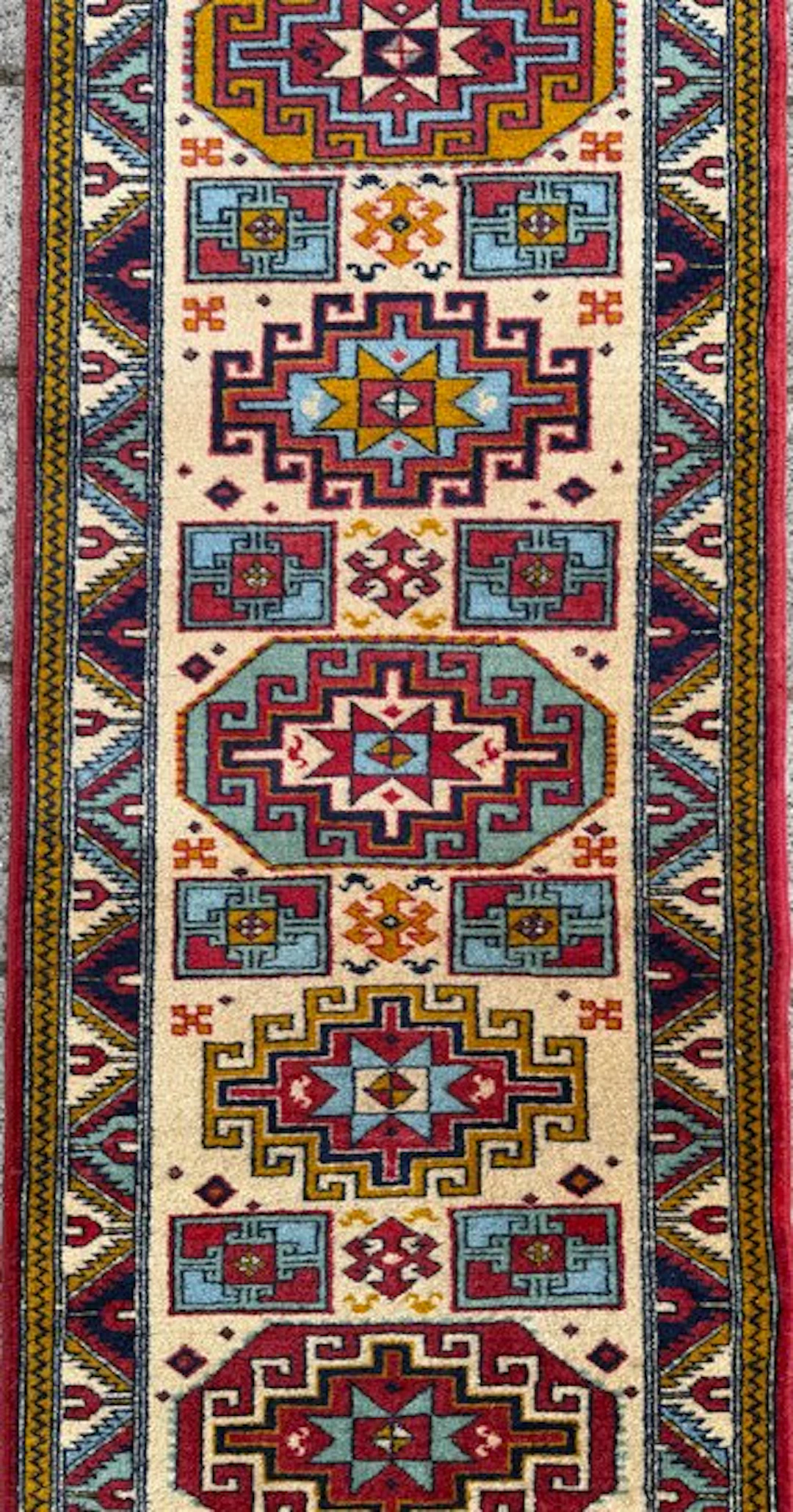Anatolian Shirwan runner - ( cleaned ) - hand-knotted...