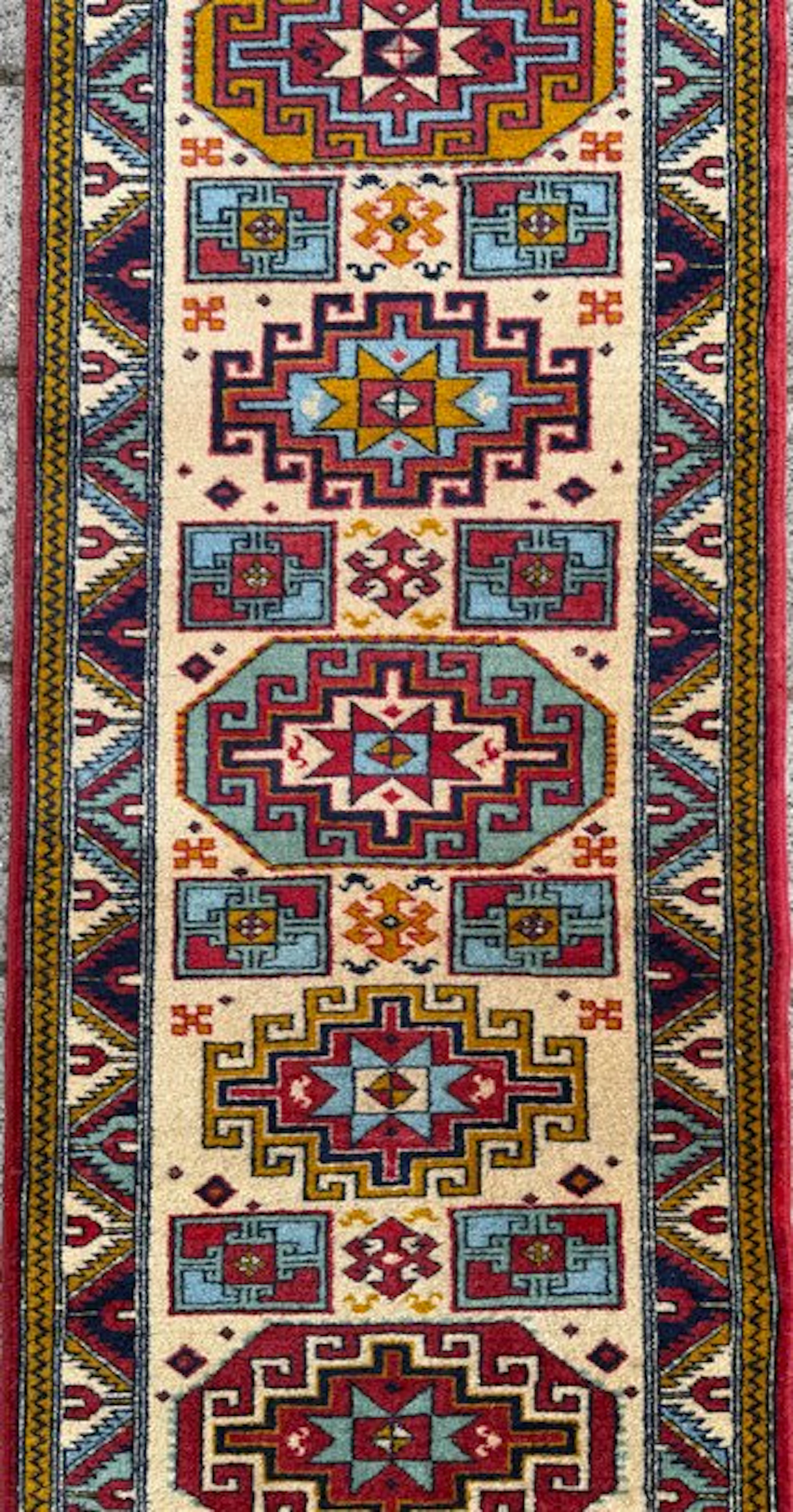 Anatolian Shirwan runner - ( cleaned ) - hand-knotted...