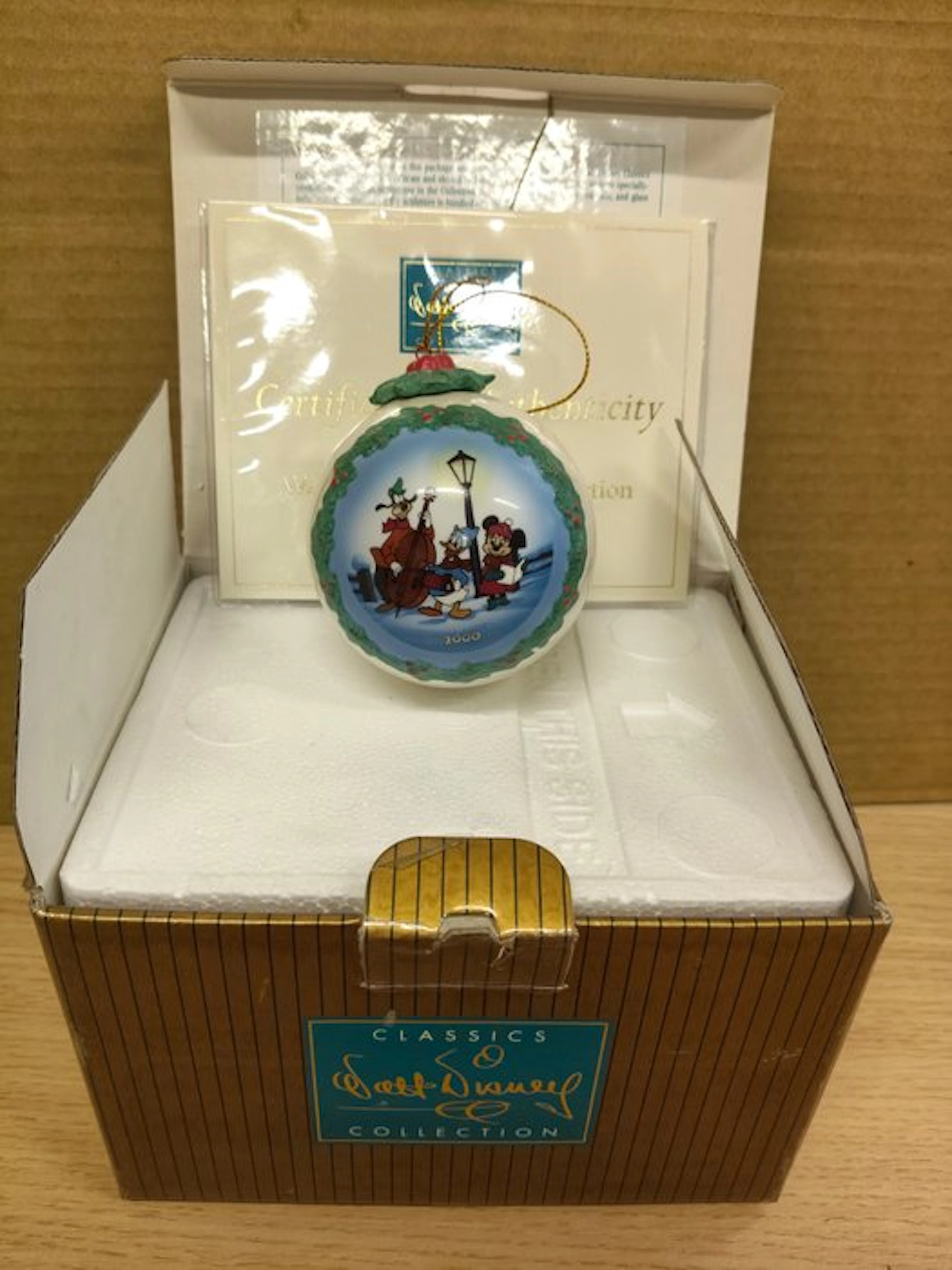 Donald Duck - 1 kerstornament WDCC - Disney - 2000