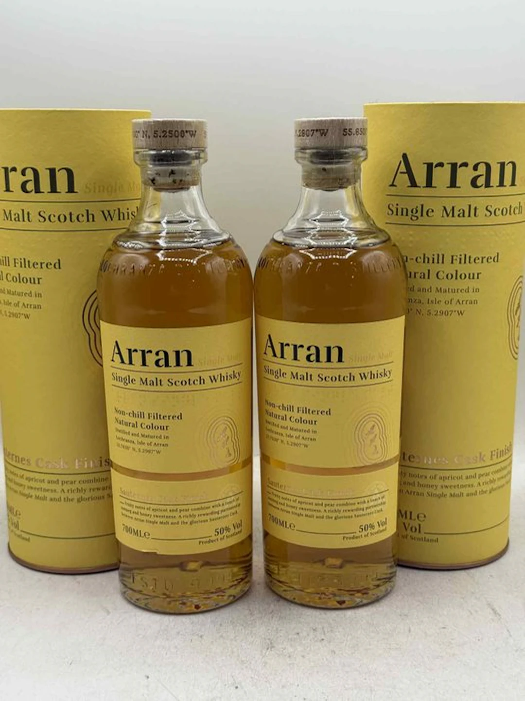 Arran Sauternes Cask Finish - 700ml - 2 bottles