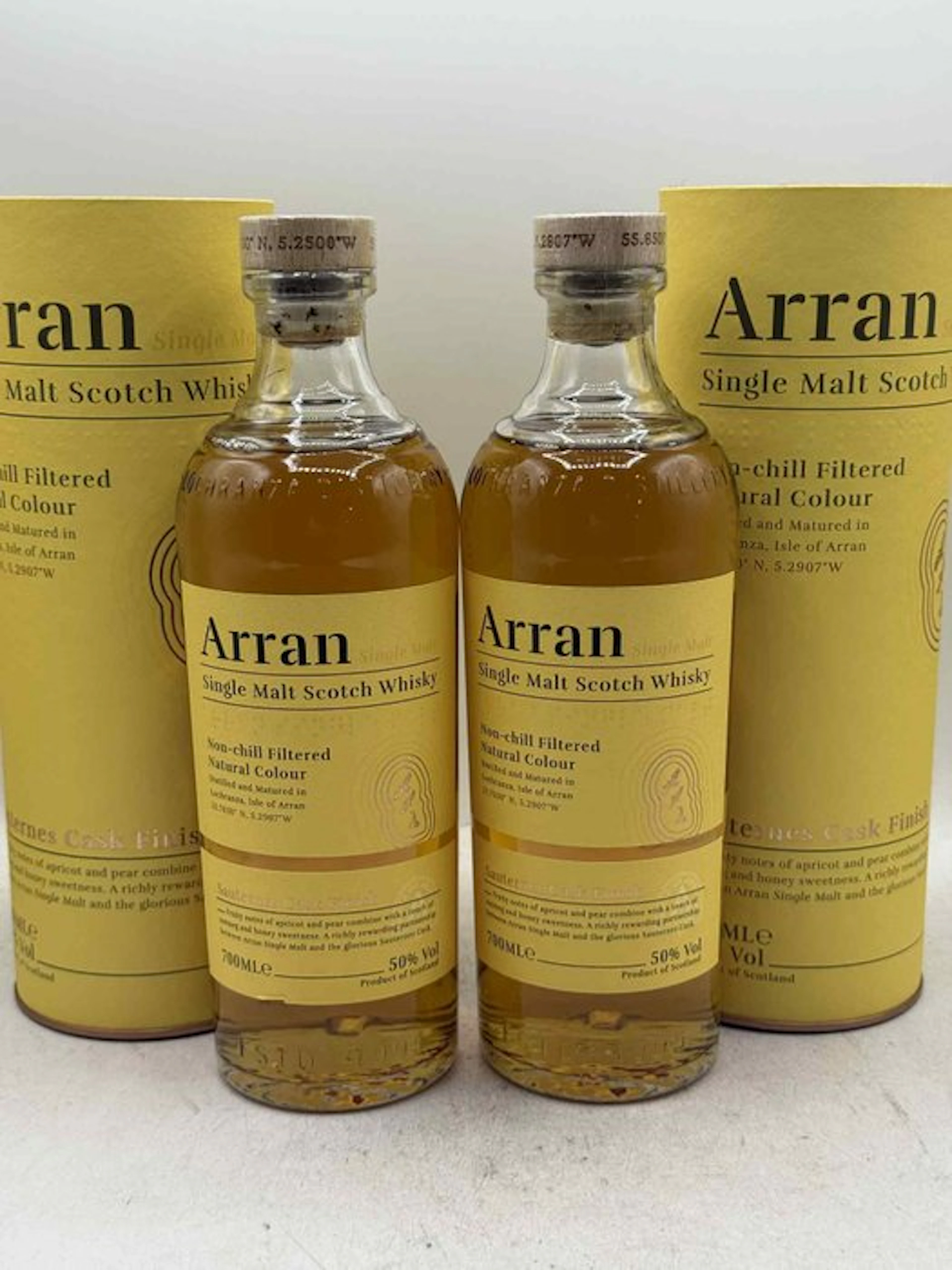 Arran Sauternes Cask Finish - 700ml - 2 bottles
