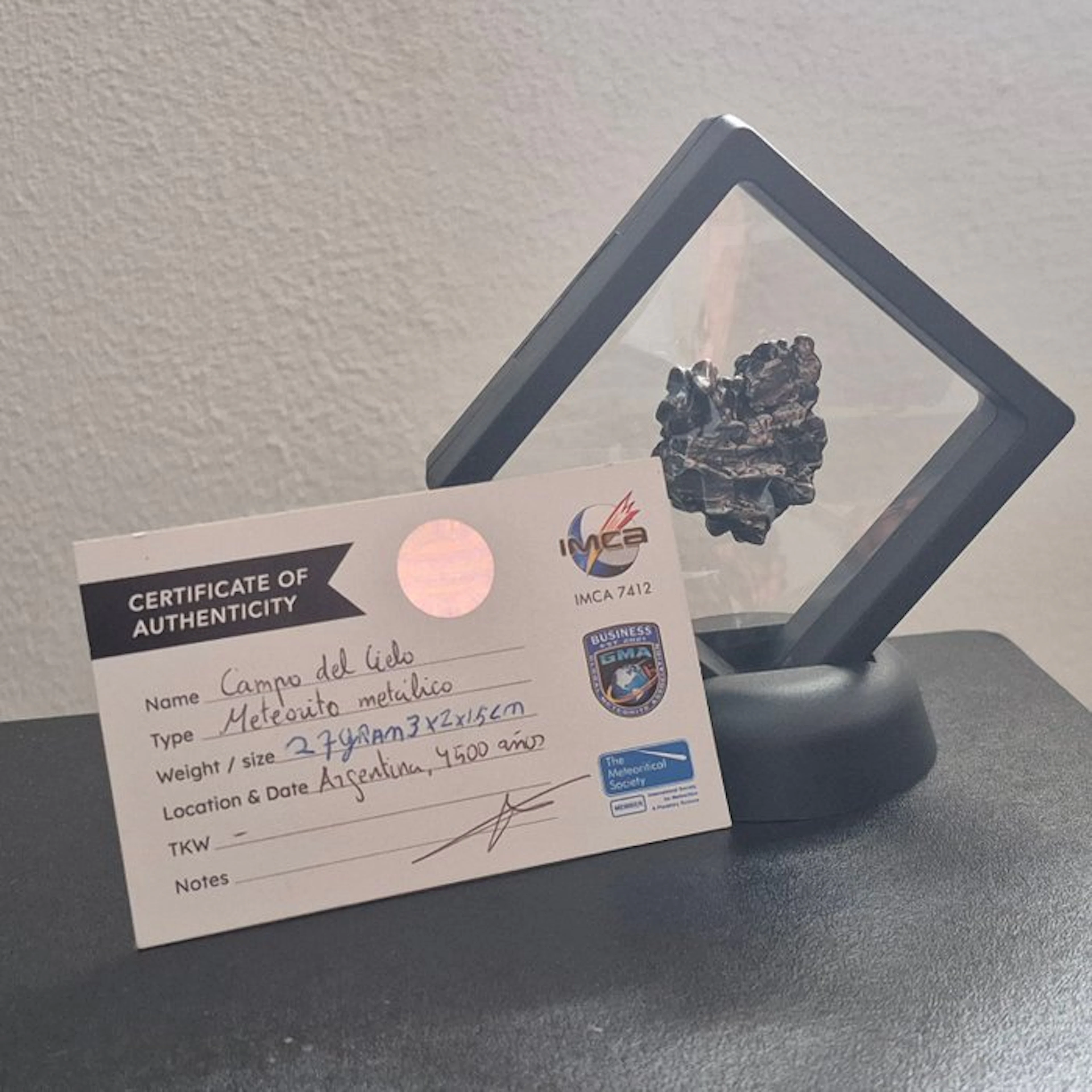 Campo del Cielo meteorite Iron meteorite - Height: 30 mm...