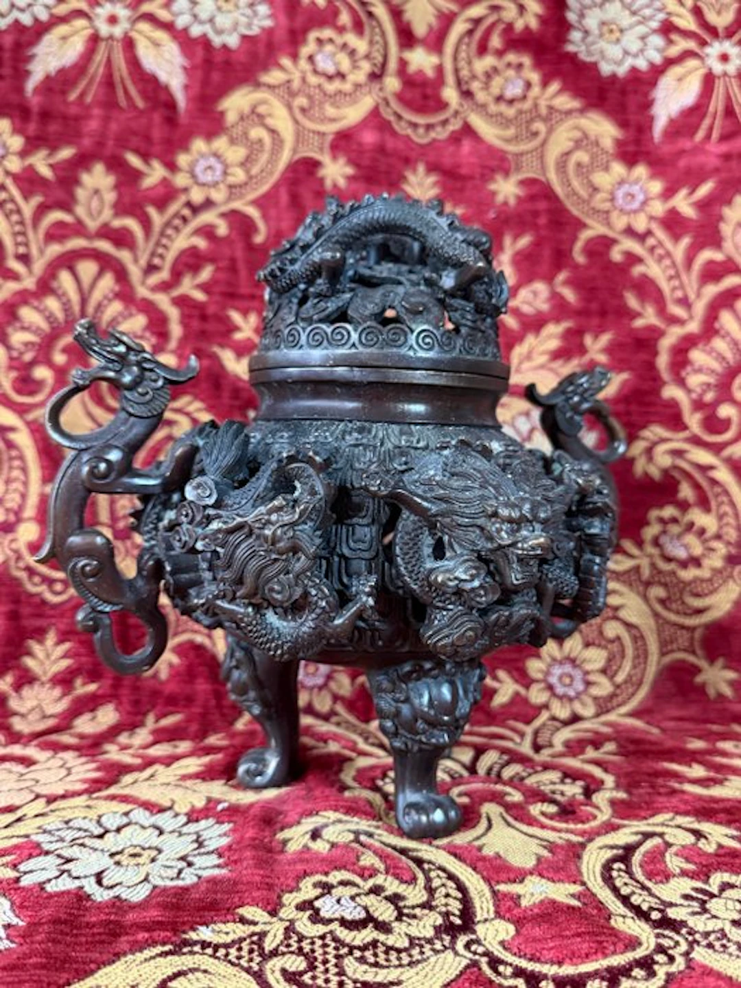 Censer - Tripode in Bronzo – Cina