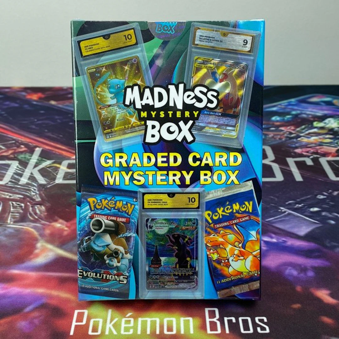 Pokémon Mystery box - Madness Mystery Box - Graded Card - Pokémon