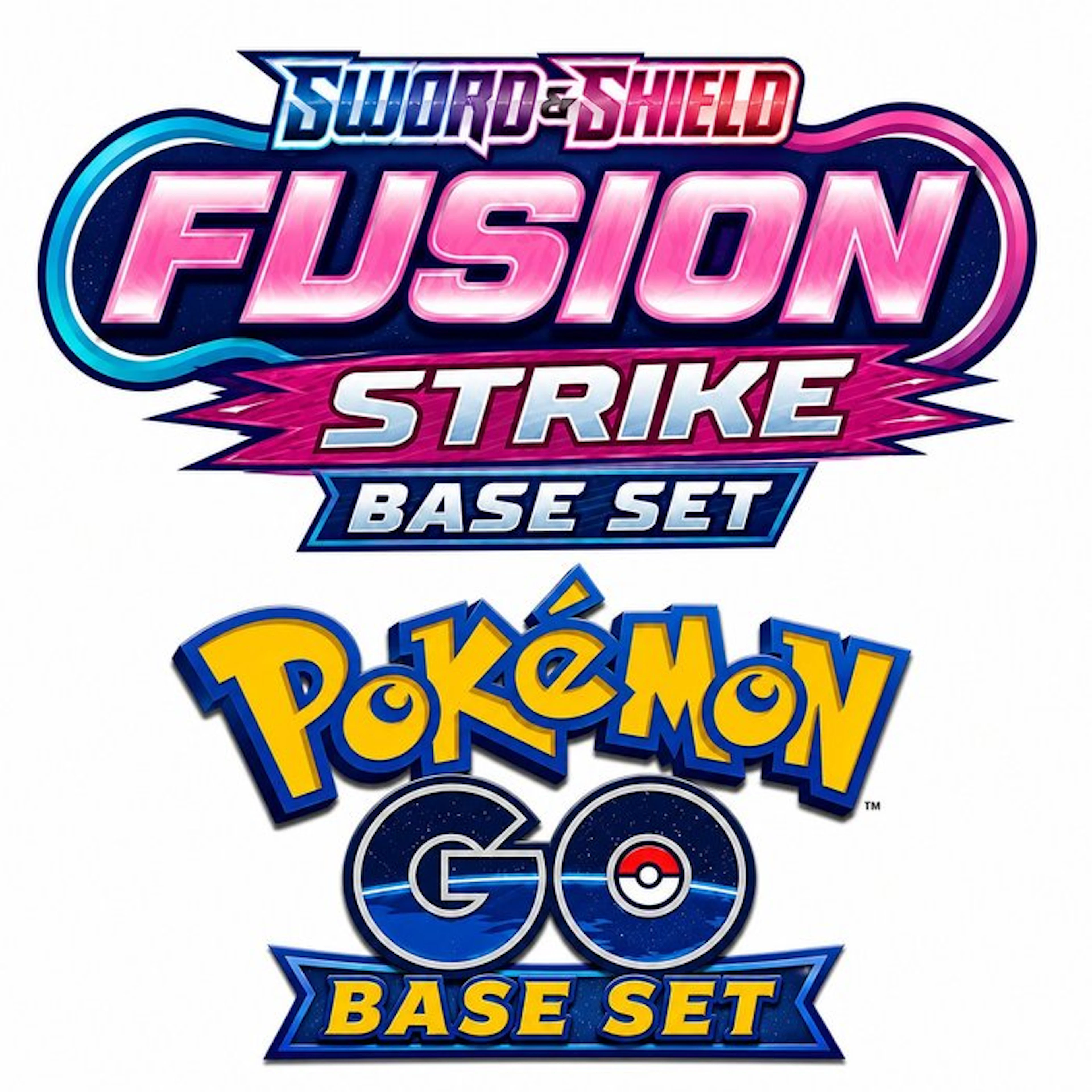 Complete set Fusion Strike & Pokemon Go - Base Sets – Commons & Uncommons