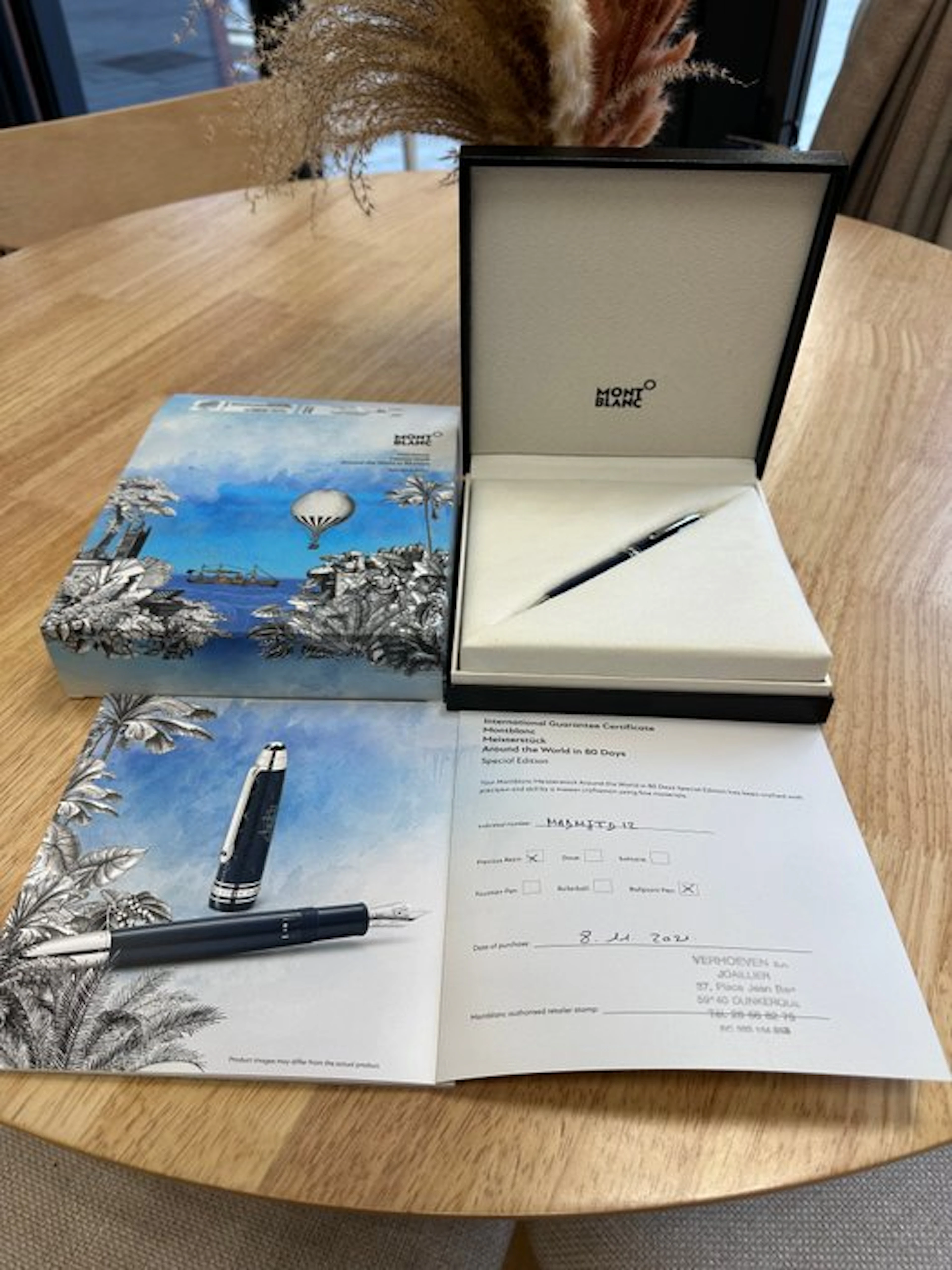 Montblanc - Meisterstück Around the World in 80 Days - Roller ball pen