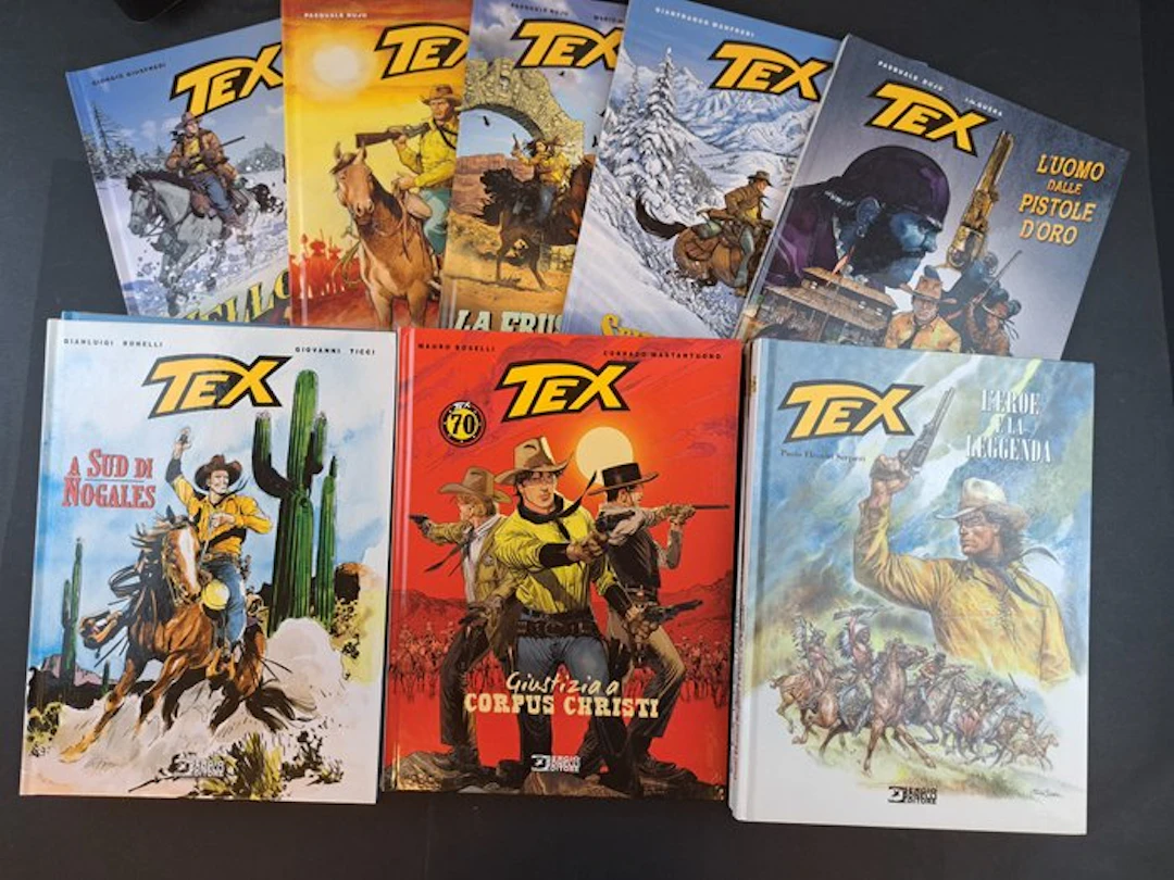 Tex L'Eroe La Leggenda e Altri Cartonati - 16 Comic