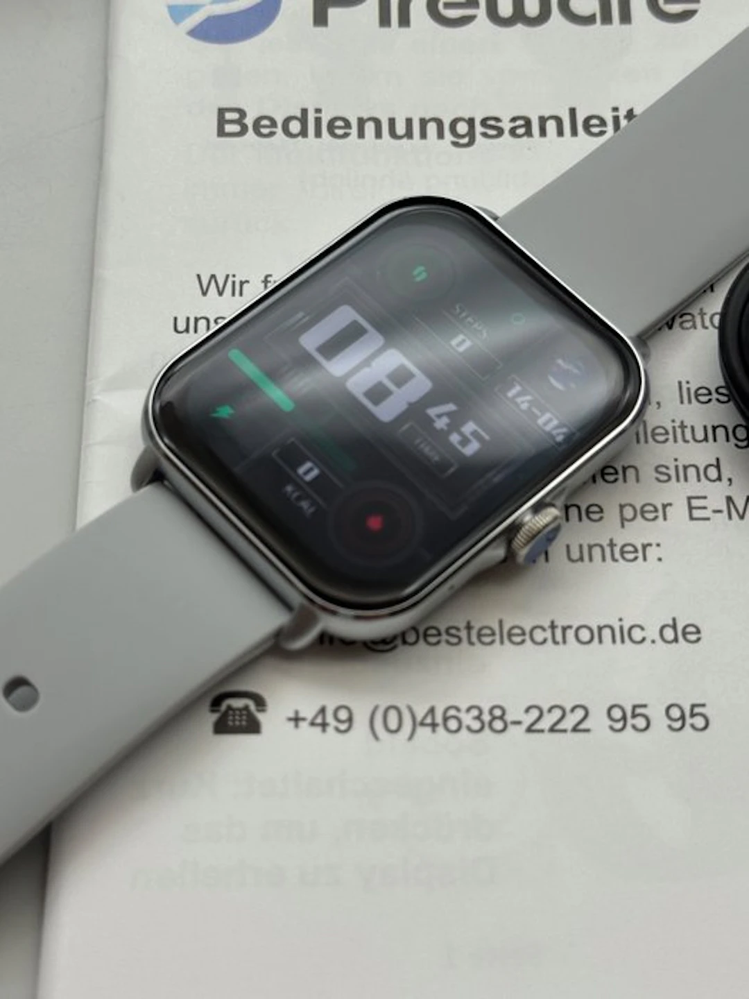 Smart Unisex Smartwatch – 1.85” HD Display – Bluetooth...