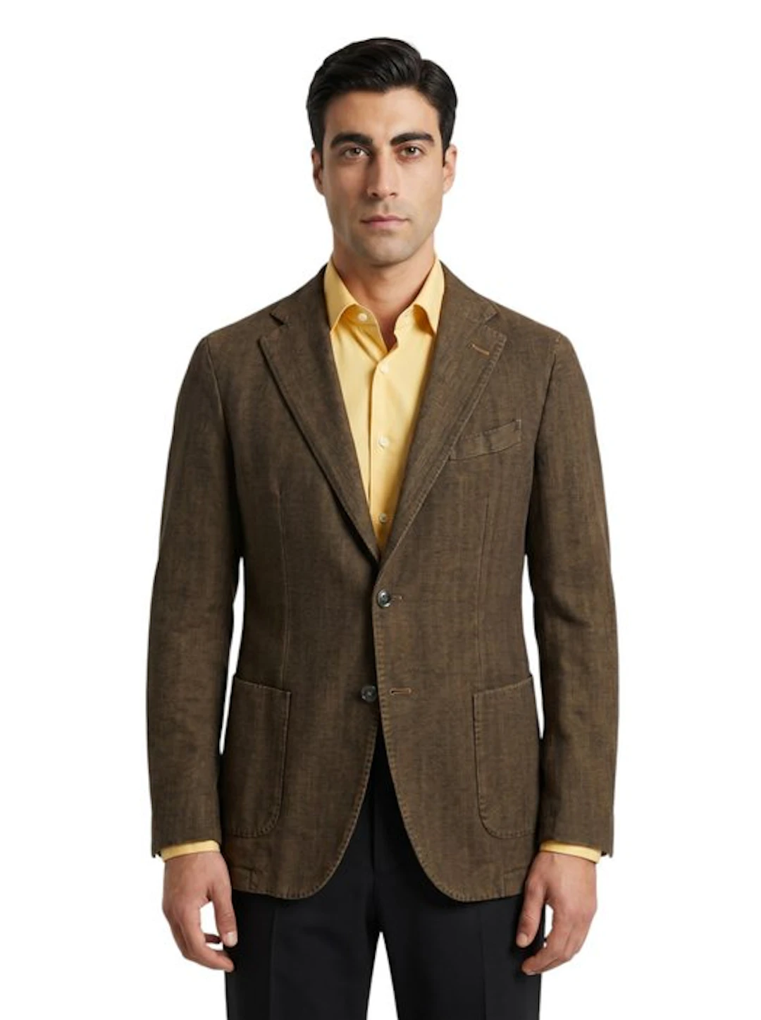 SANTANIELLO SALERNO - 48 IT - Blazer Dark Yellow...