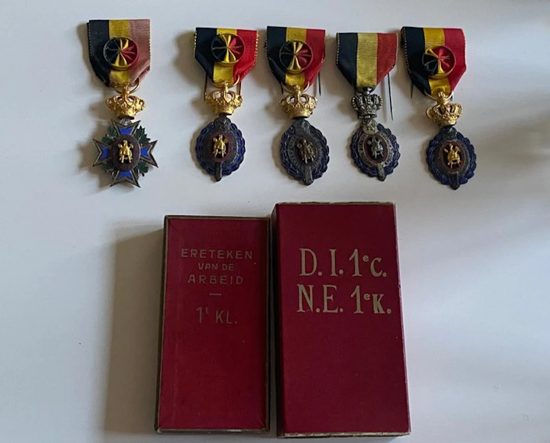 Belgium - Military medal - Belgian Decorations of Labour