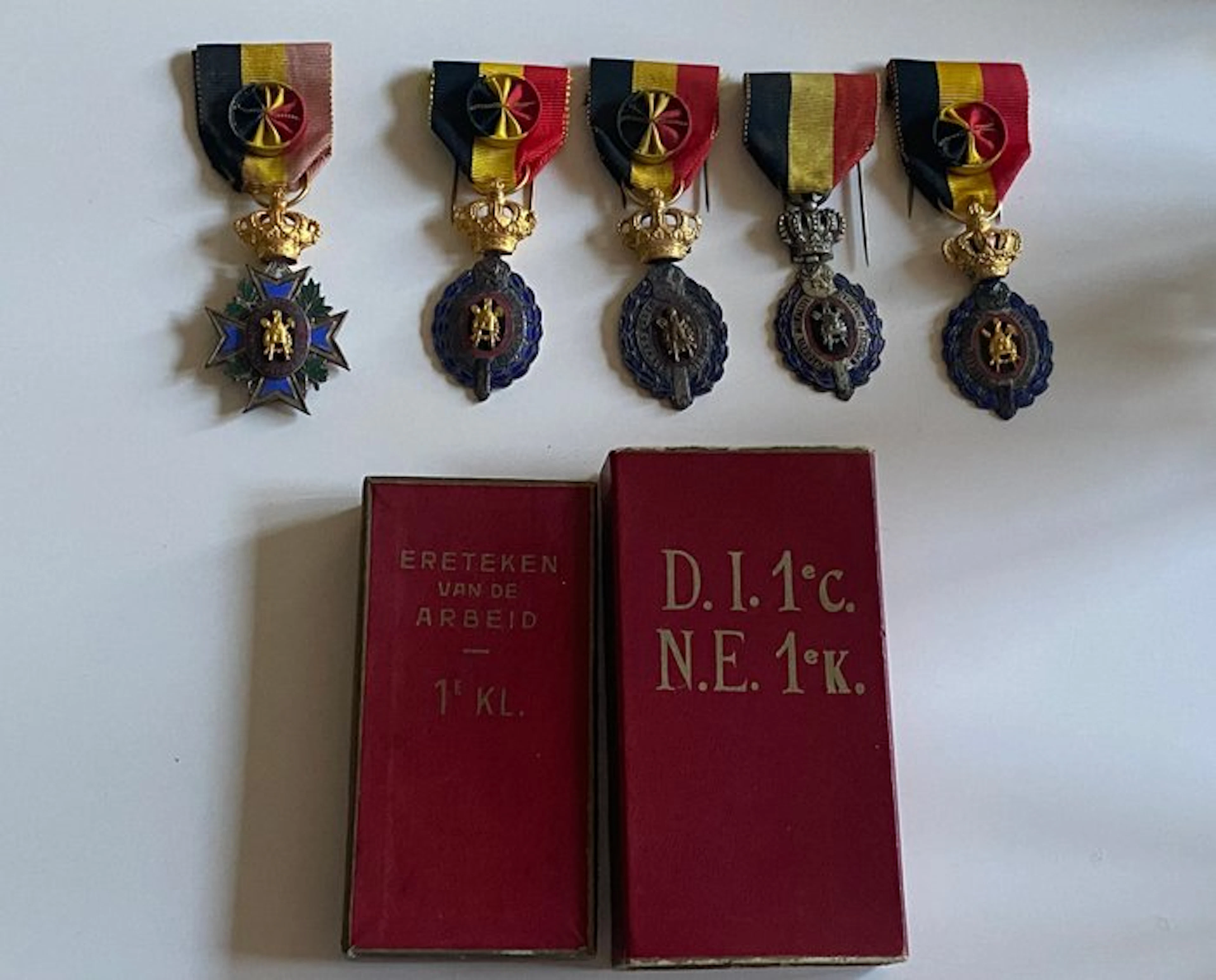 Belgium - Military medal - Belgian Decorations of Labour